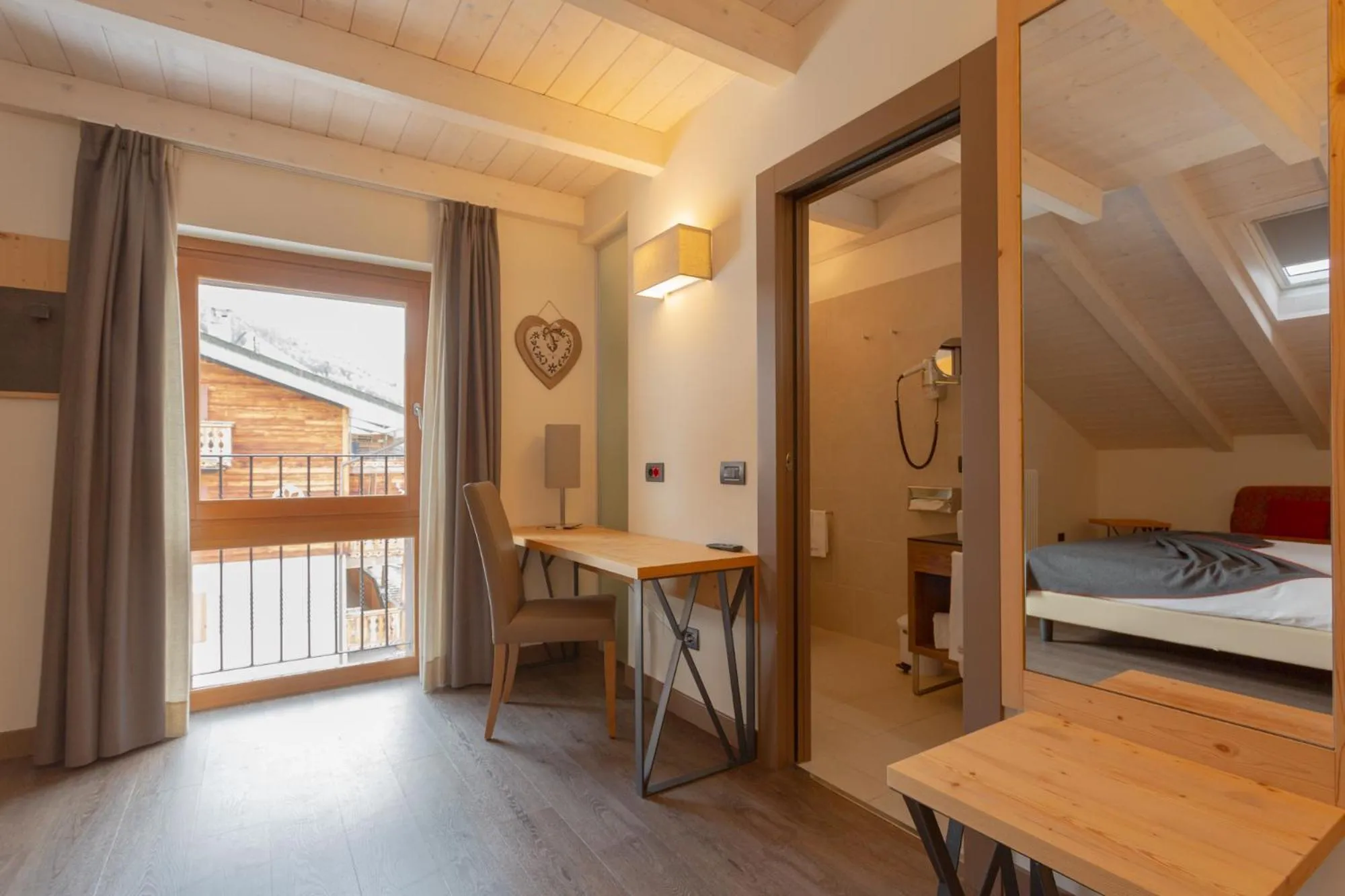 Bed in Olimpia Hotel