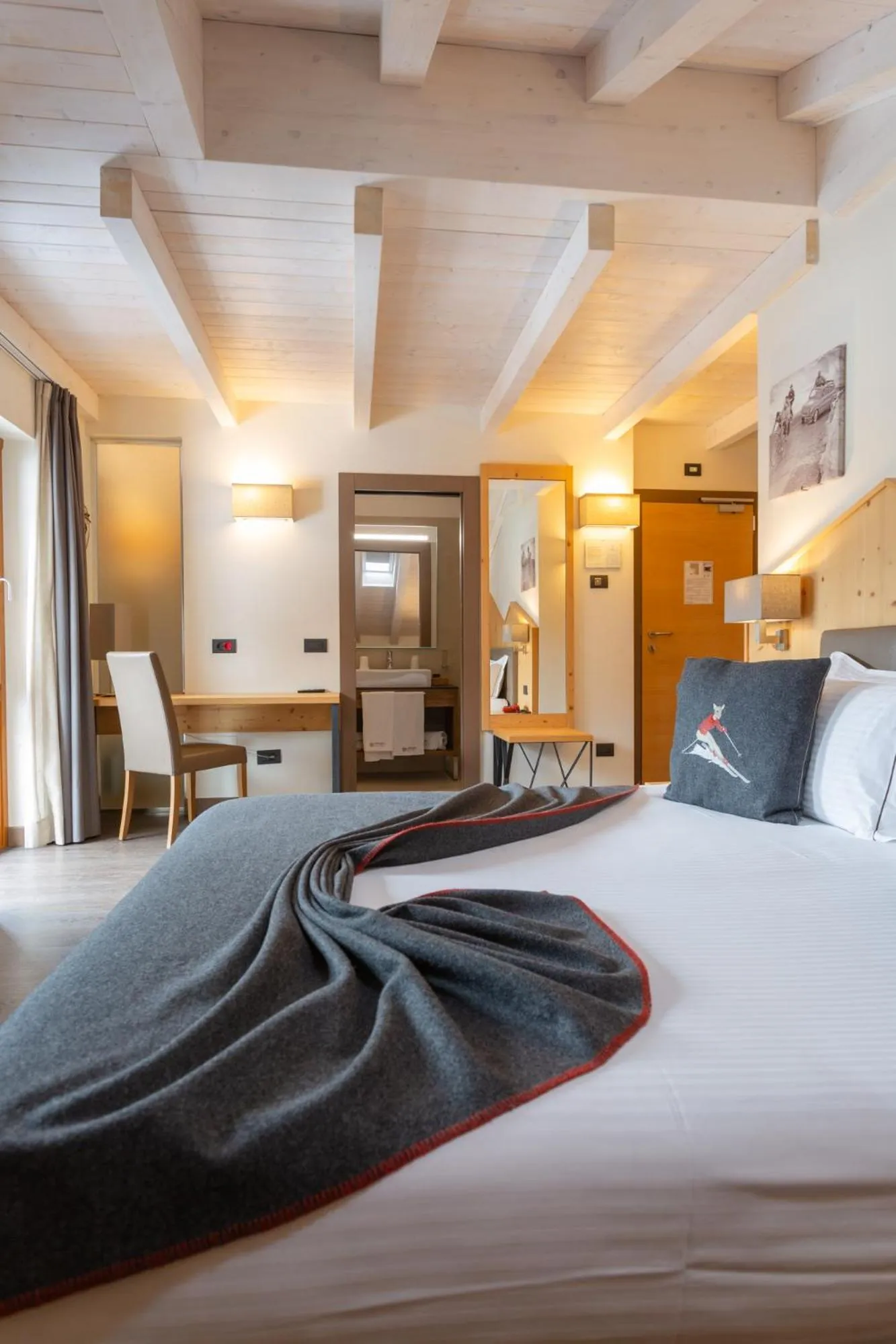 Bed in Olimpia Hotel