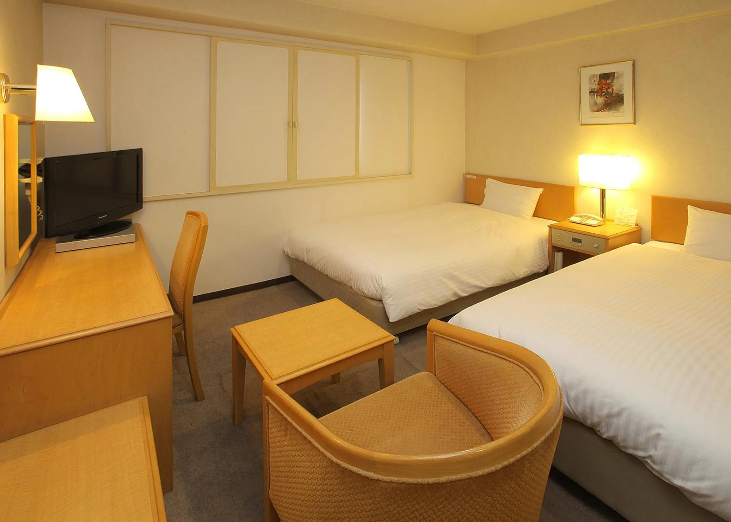 Bed in Smile Hotel Fukuoka Okawa