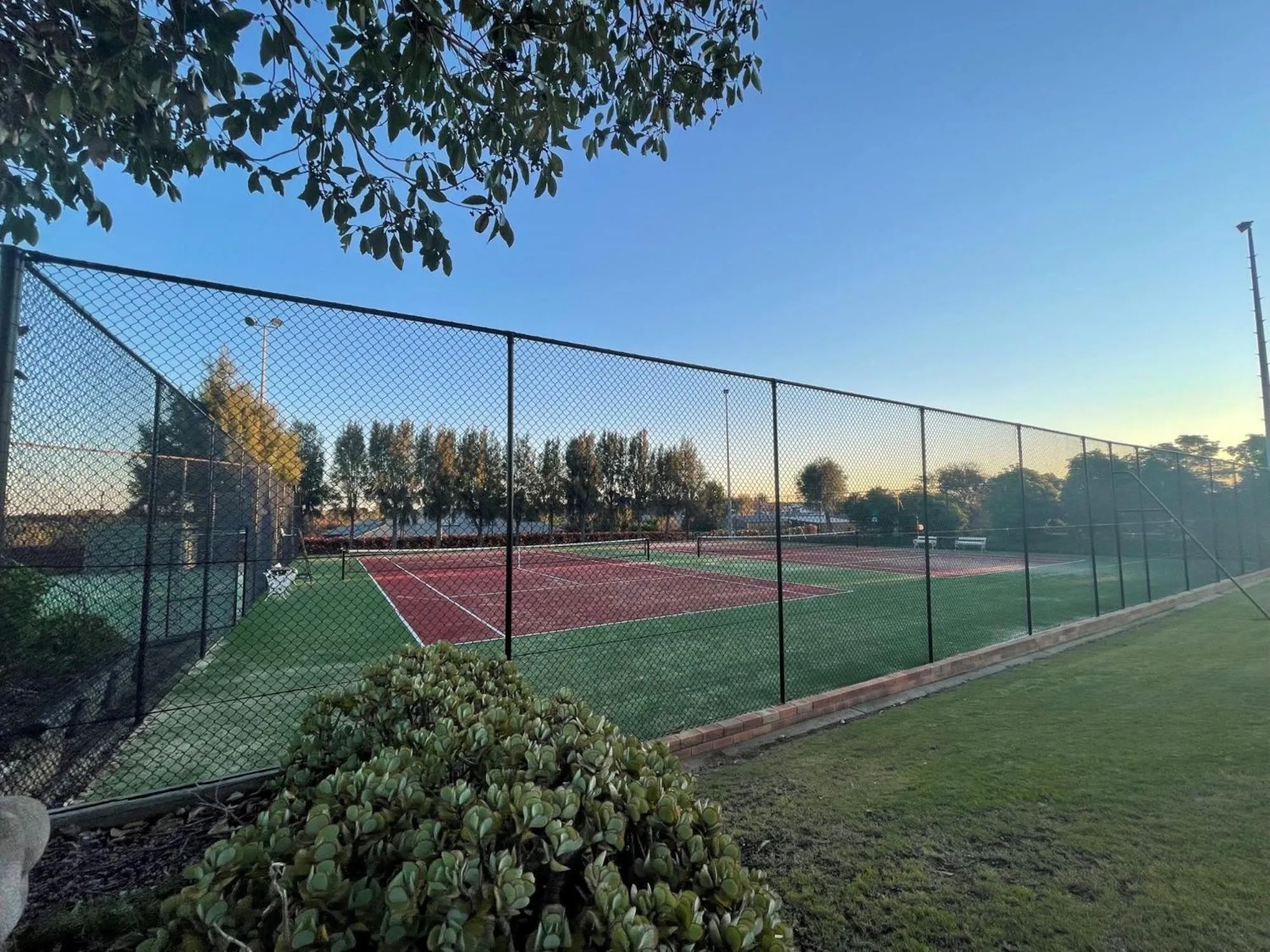 Tennis court in Hunter Oasis