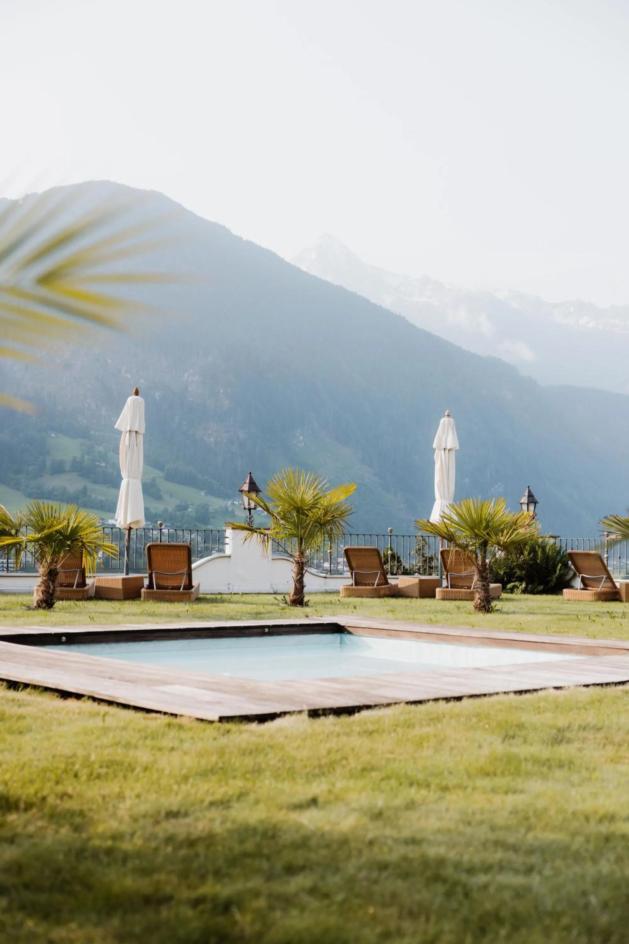 Garden in Hotel Alpenblick Zillertal