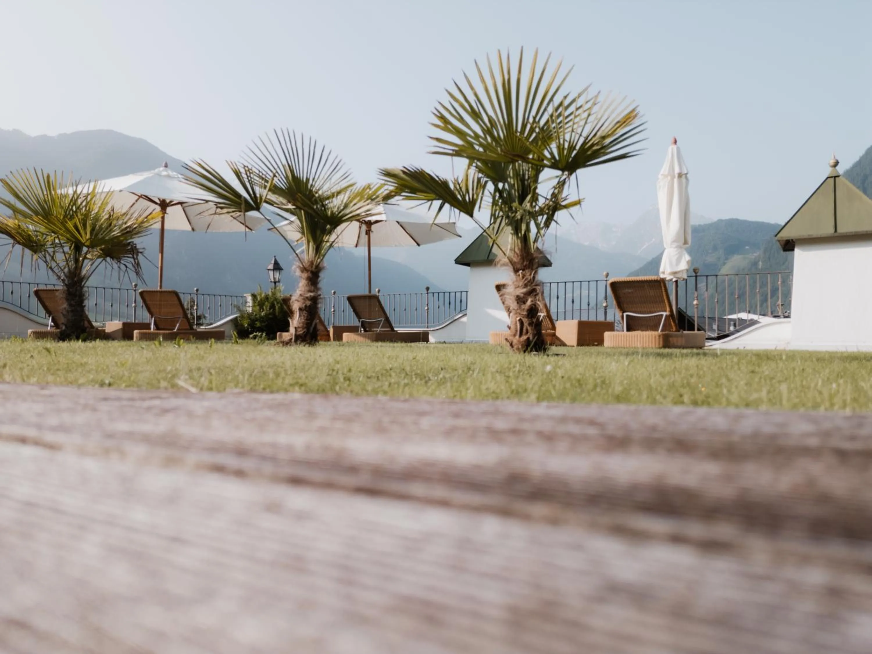 Garden in Hotel Alpenblick Zillertal