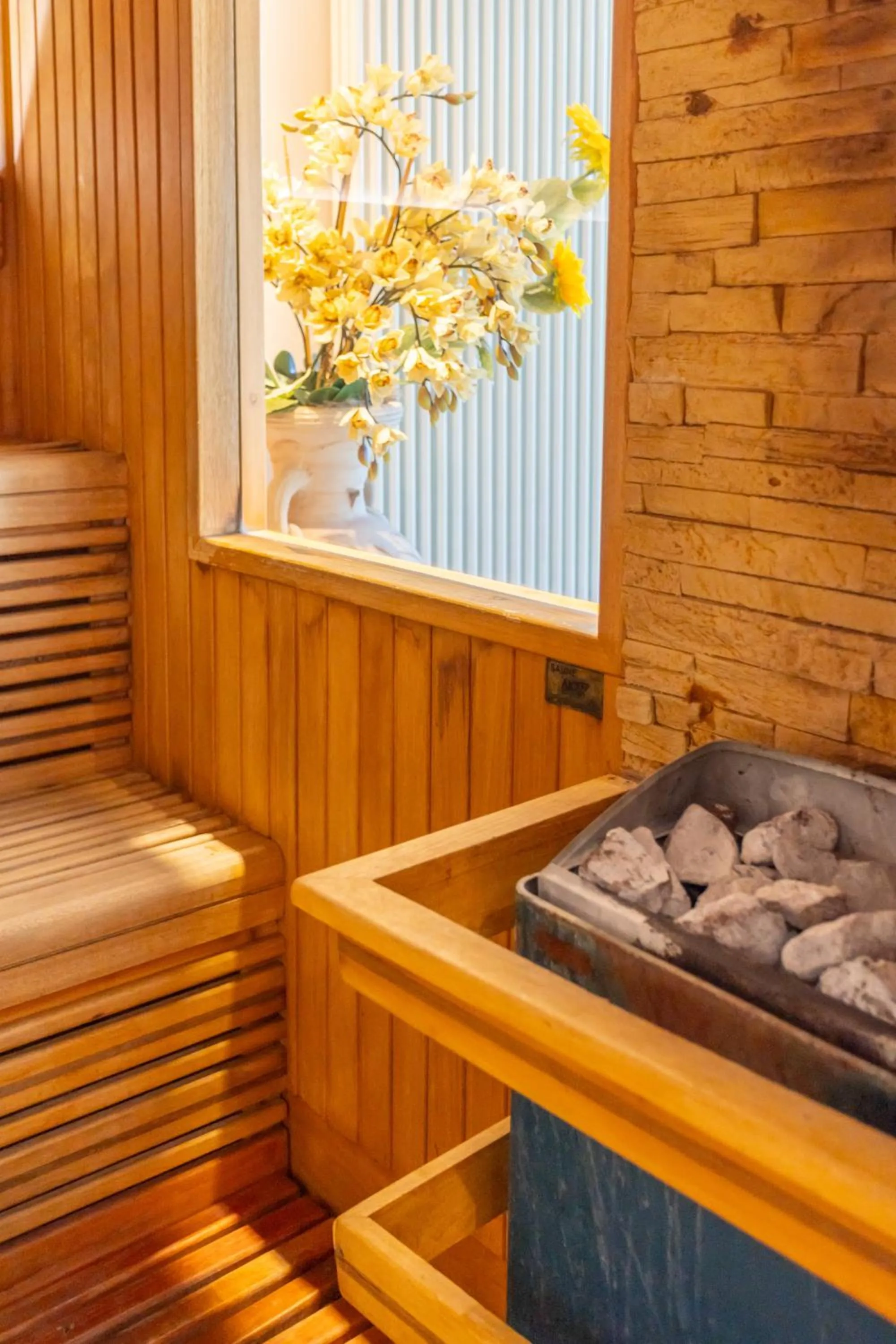 Sauna in Terminal Palace & SPA