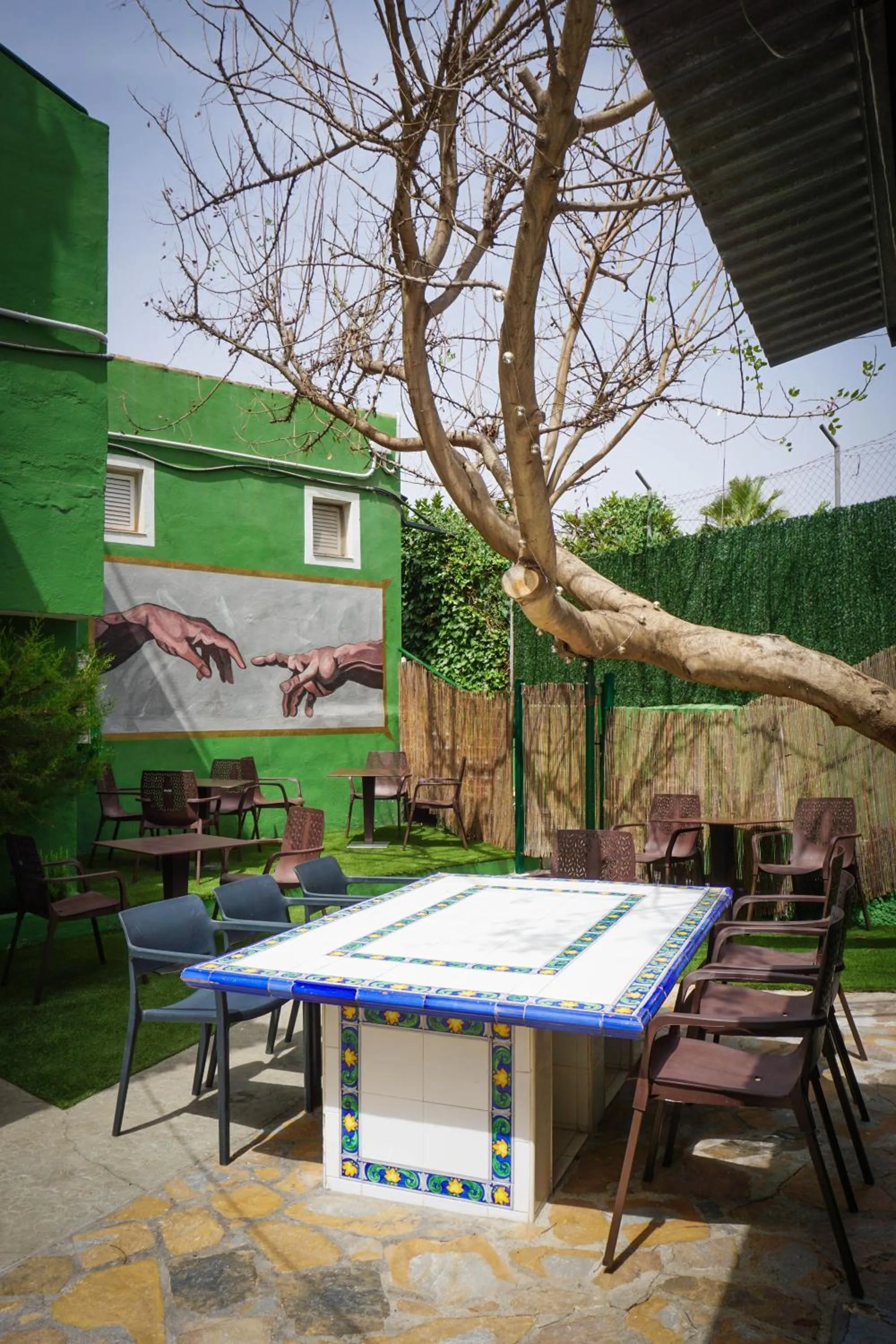 Patio in La Casa Verde