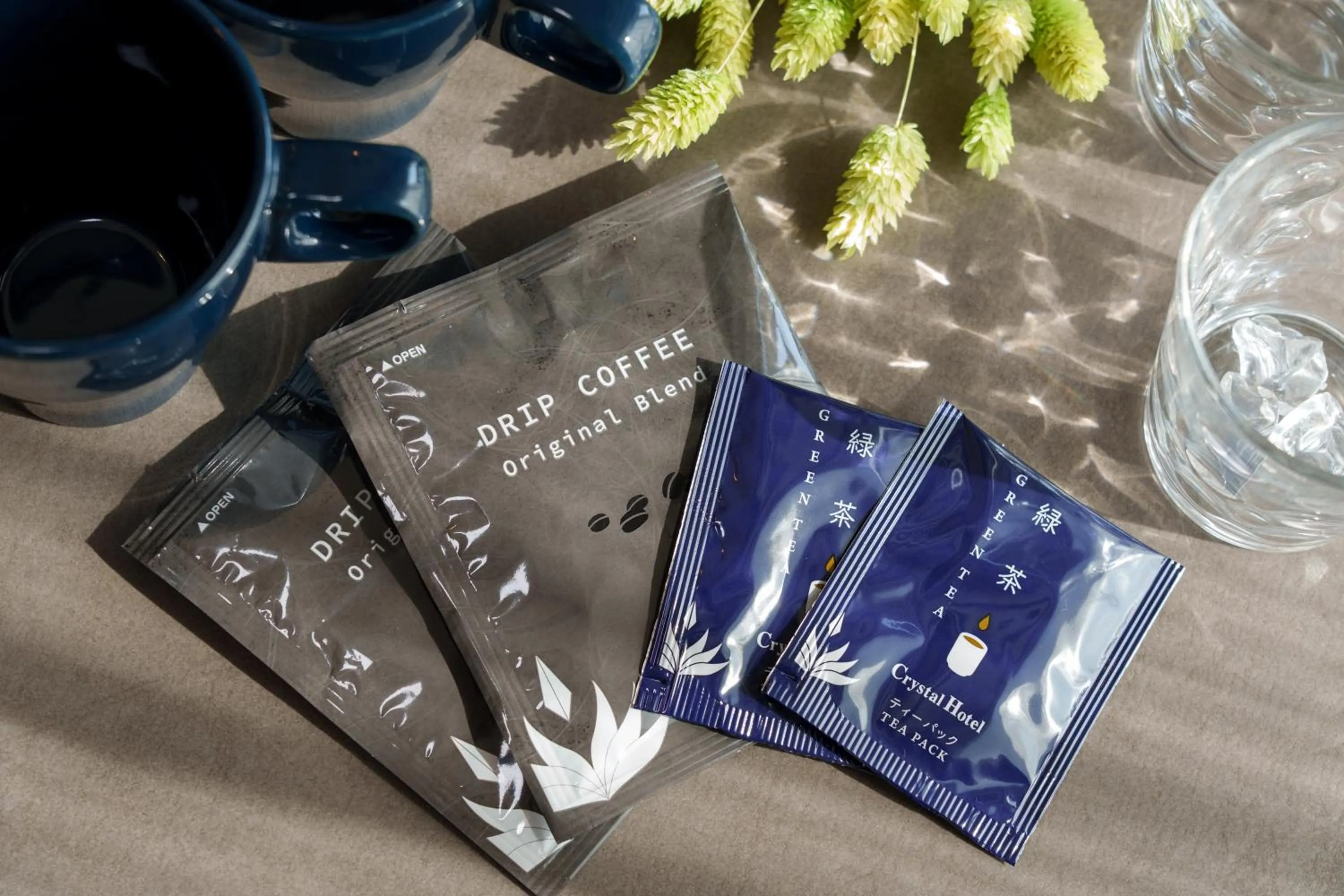 Drinks in Kuromon Crystal Hotel