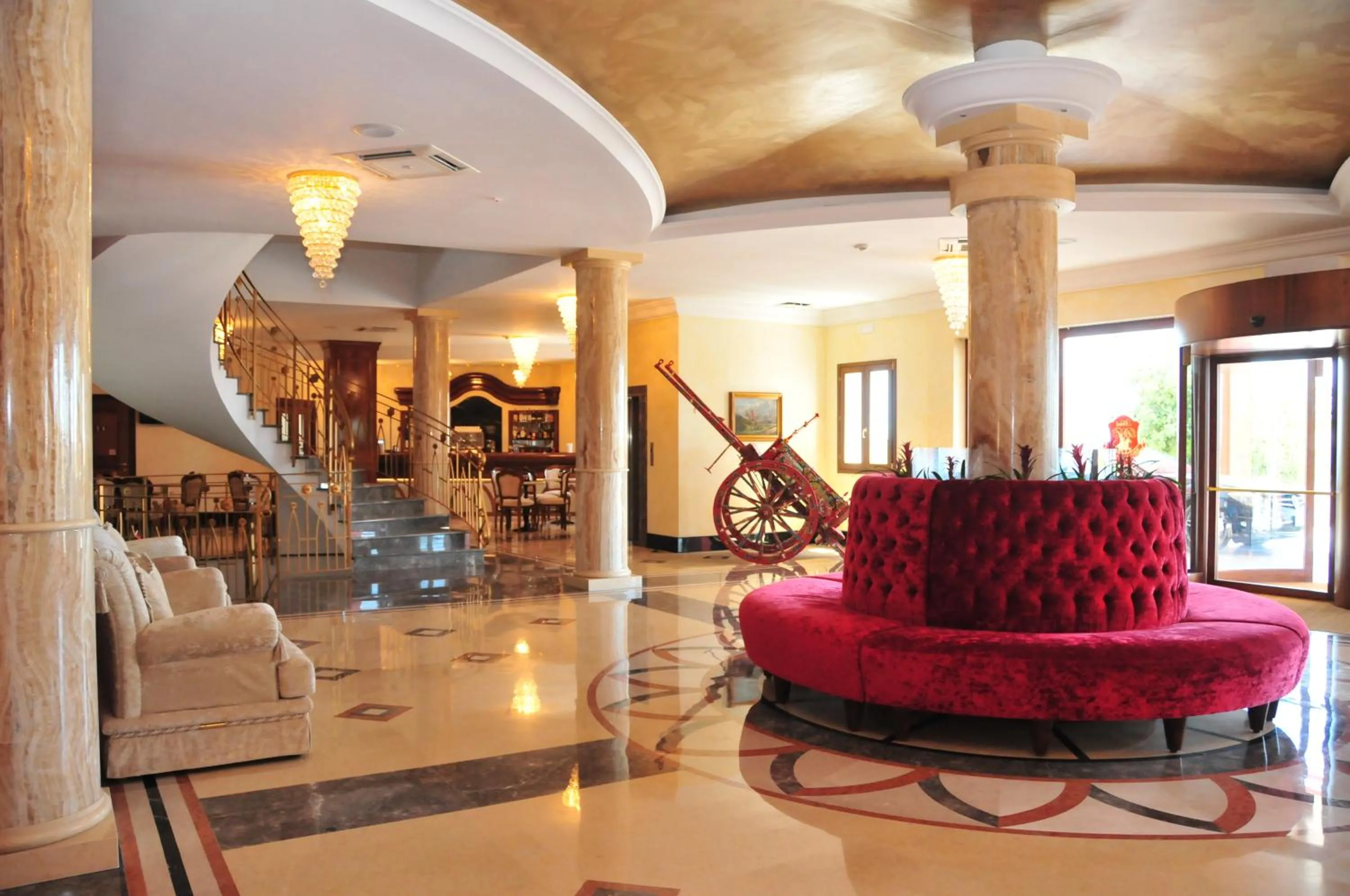 Lobby or reception in Hotel Borgo Don Chisciotte