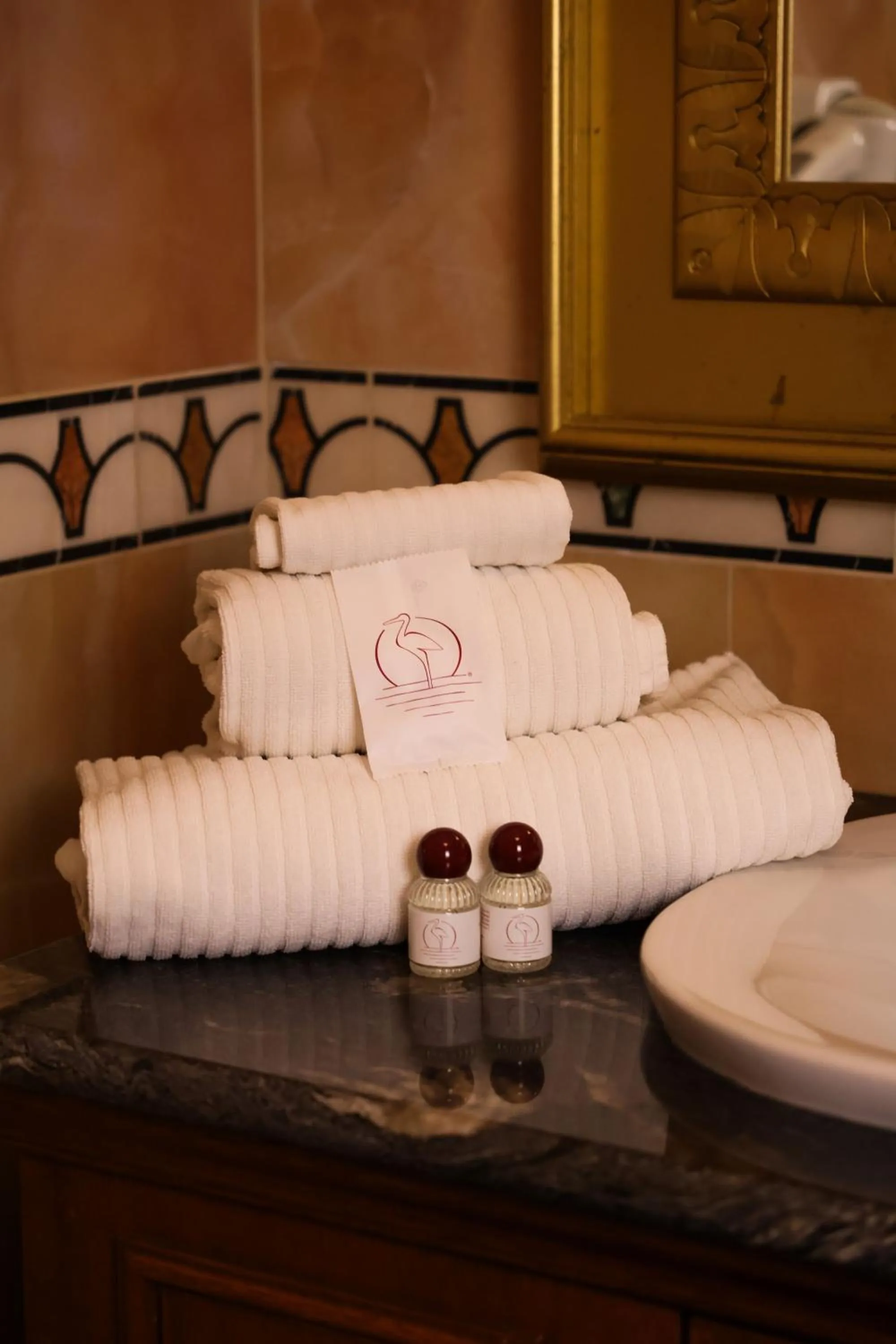 towels in Hotel Borgo Don Chisciotte