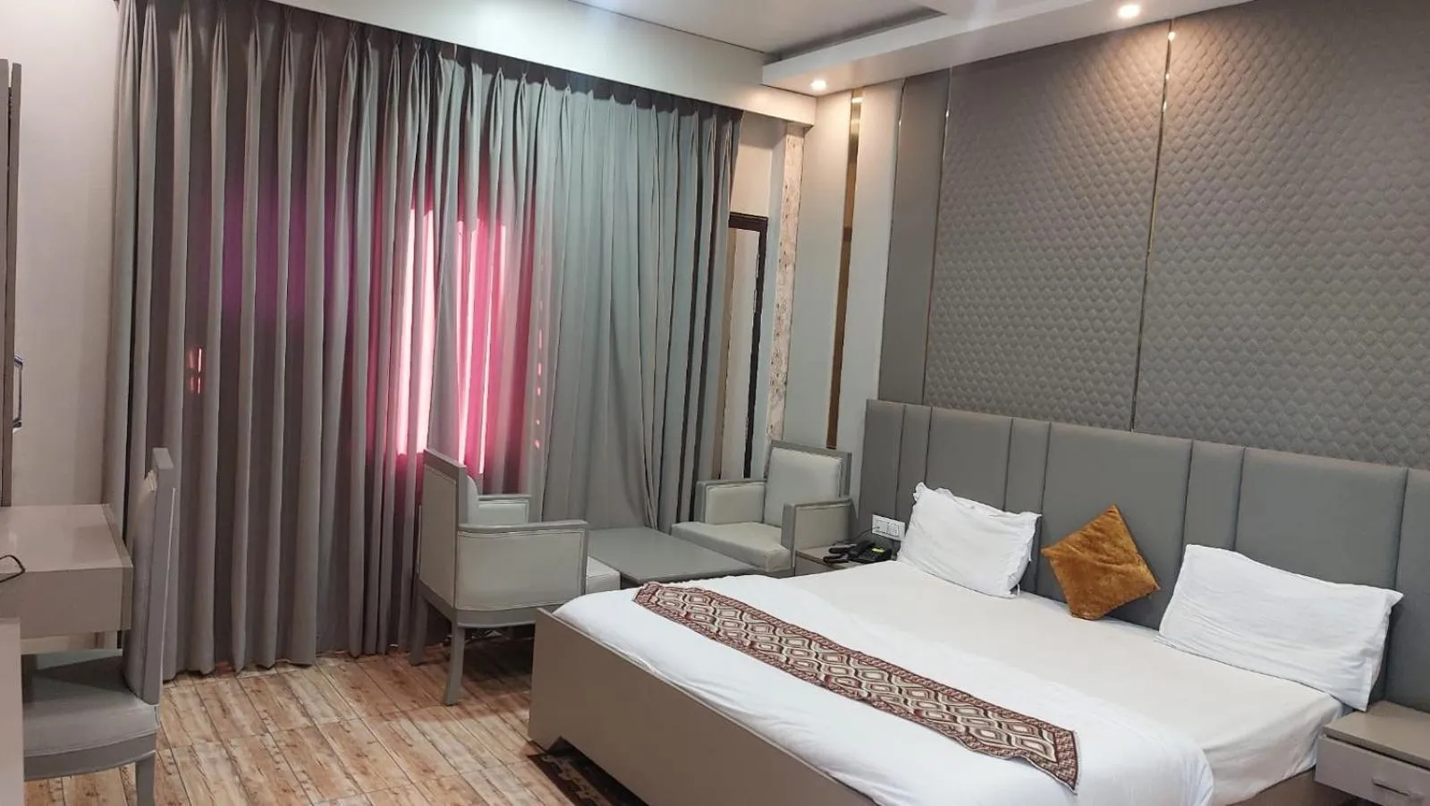 Bed in Hotel Rajshree