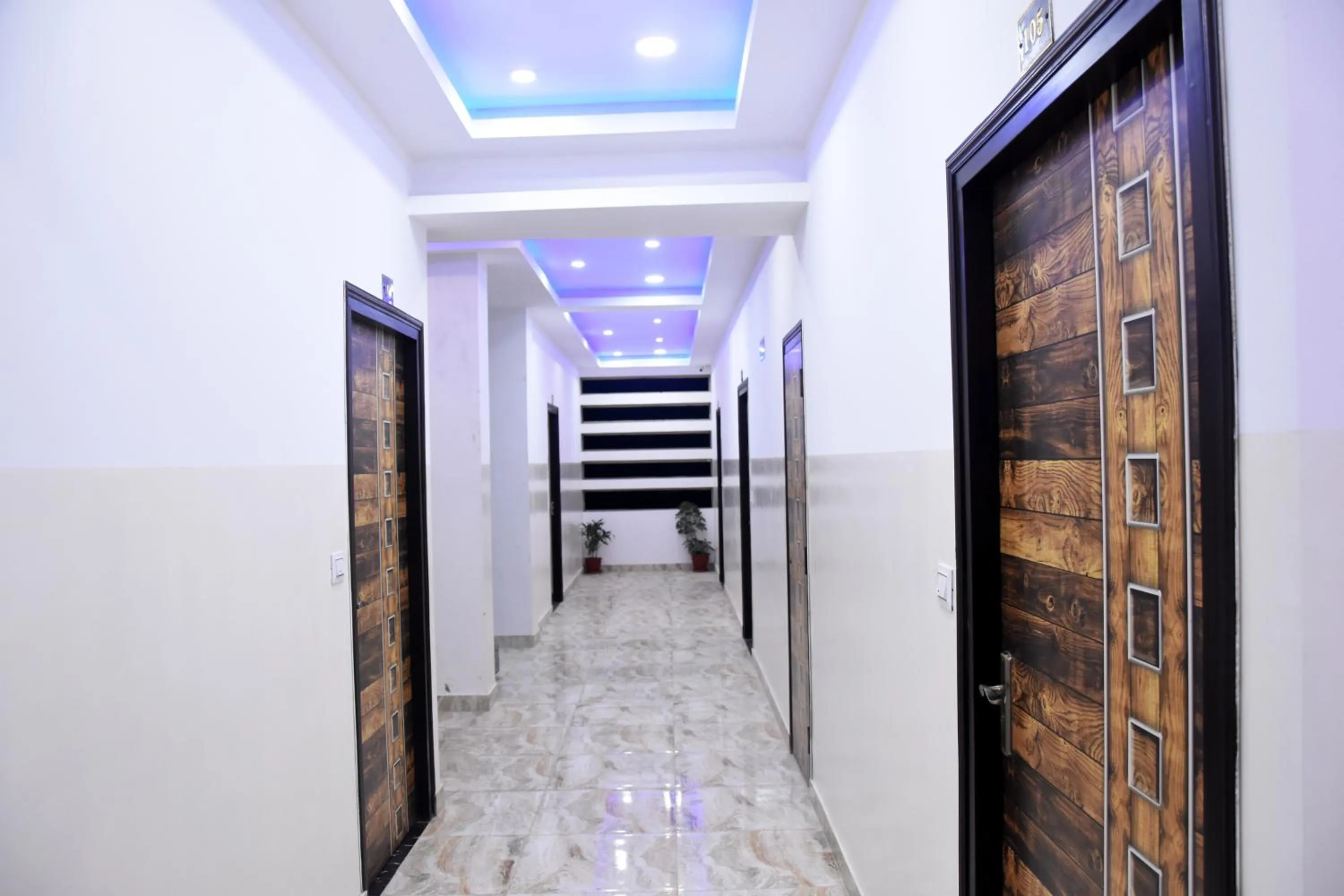 Lobby or reception in Hotel Rajshree
