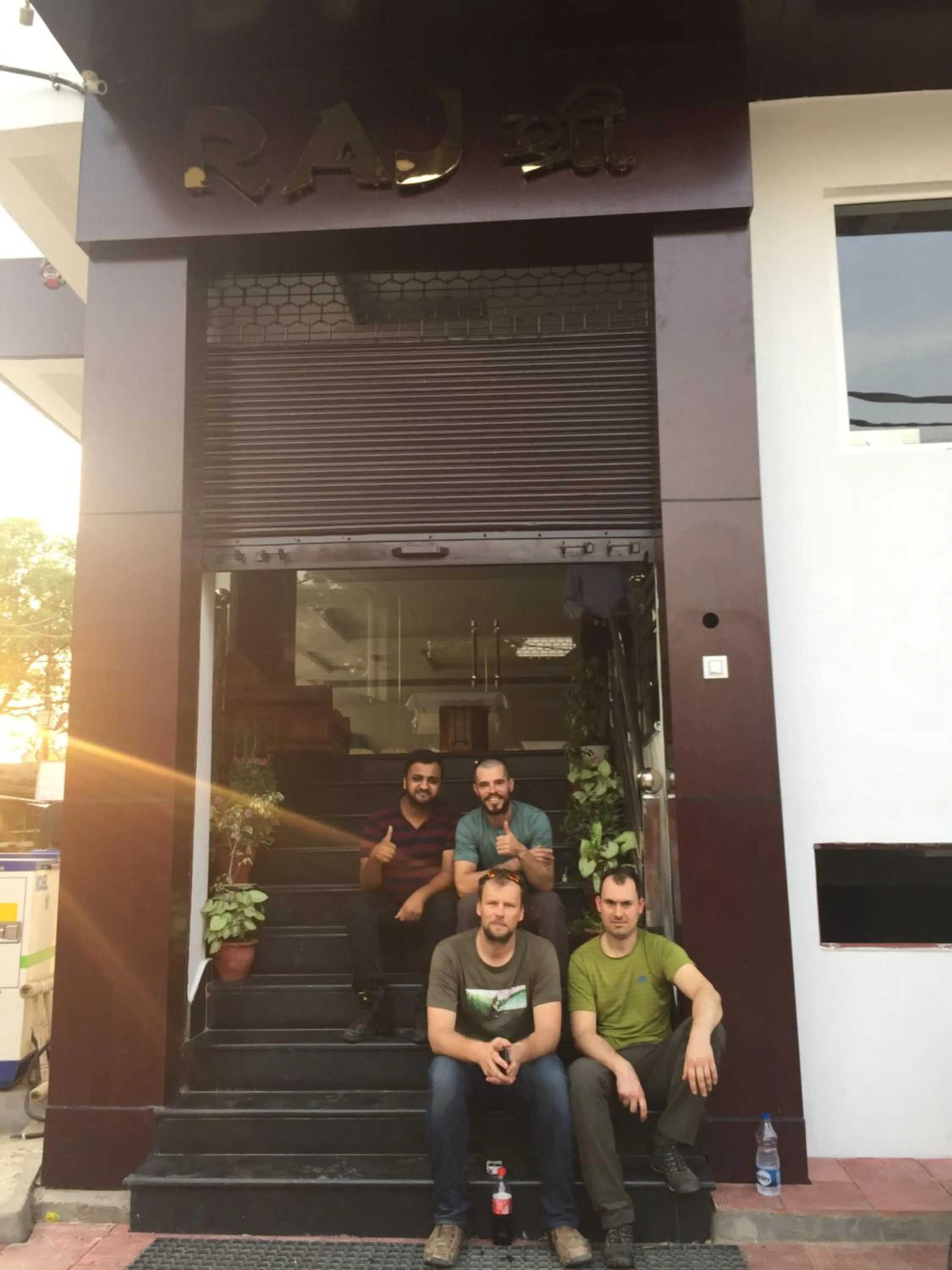 group of guests in Hotel Rajshree