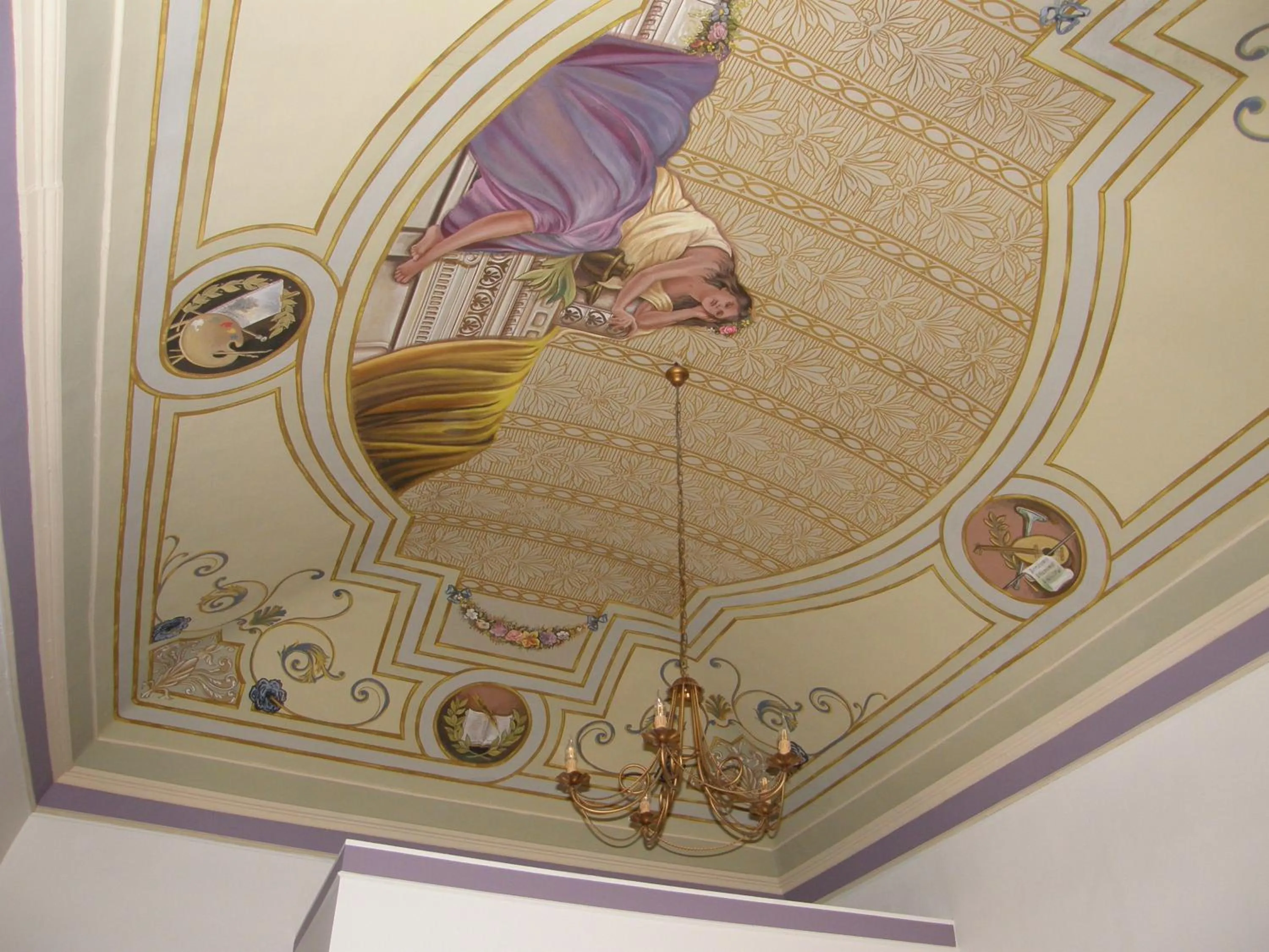 Decorative detail in Il Gattopardo House