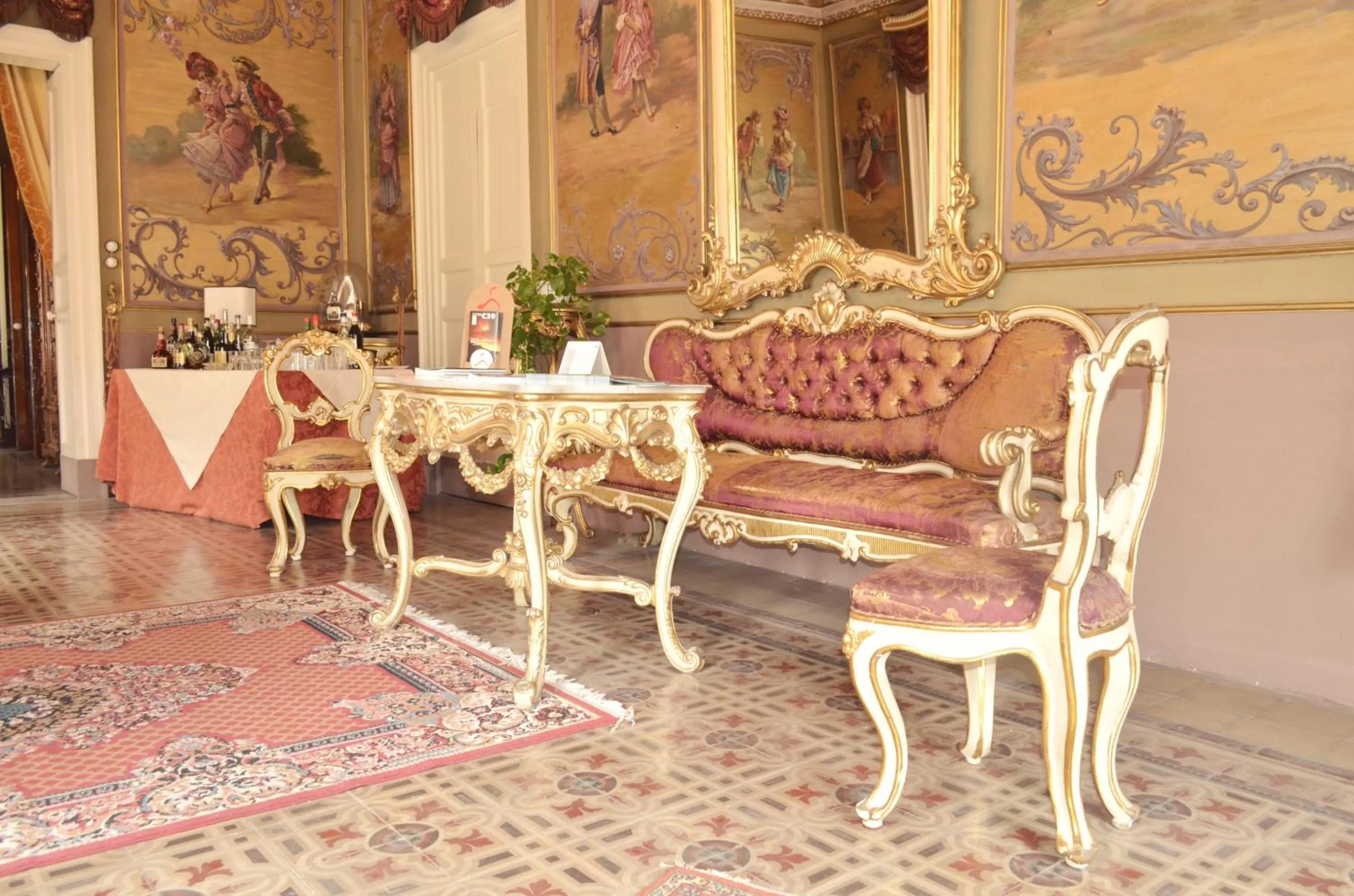 Lobby or reception in Il Gattopardo House