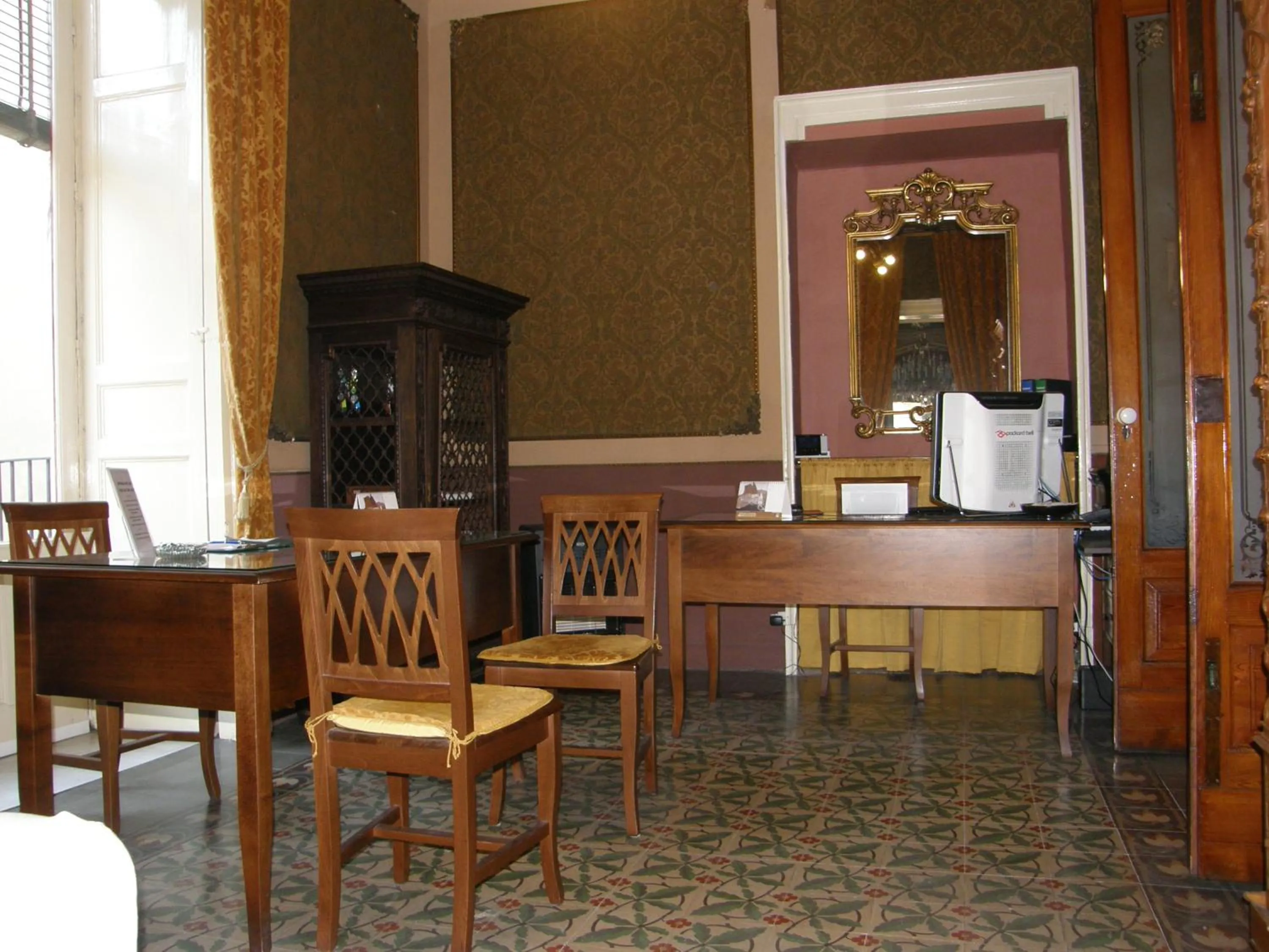 Lobby or reception in Il Gattopardo House