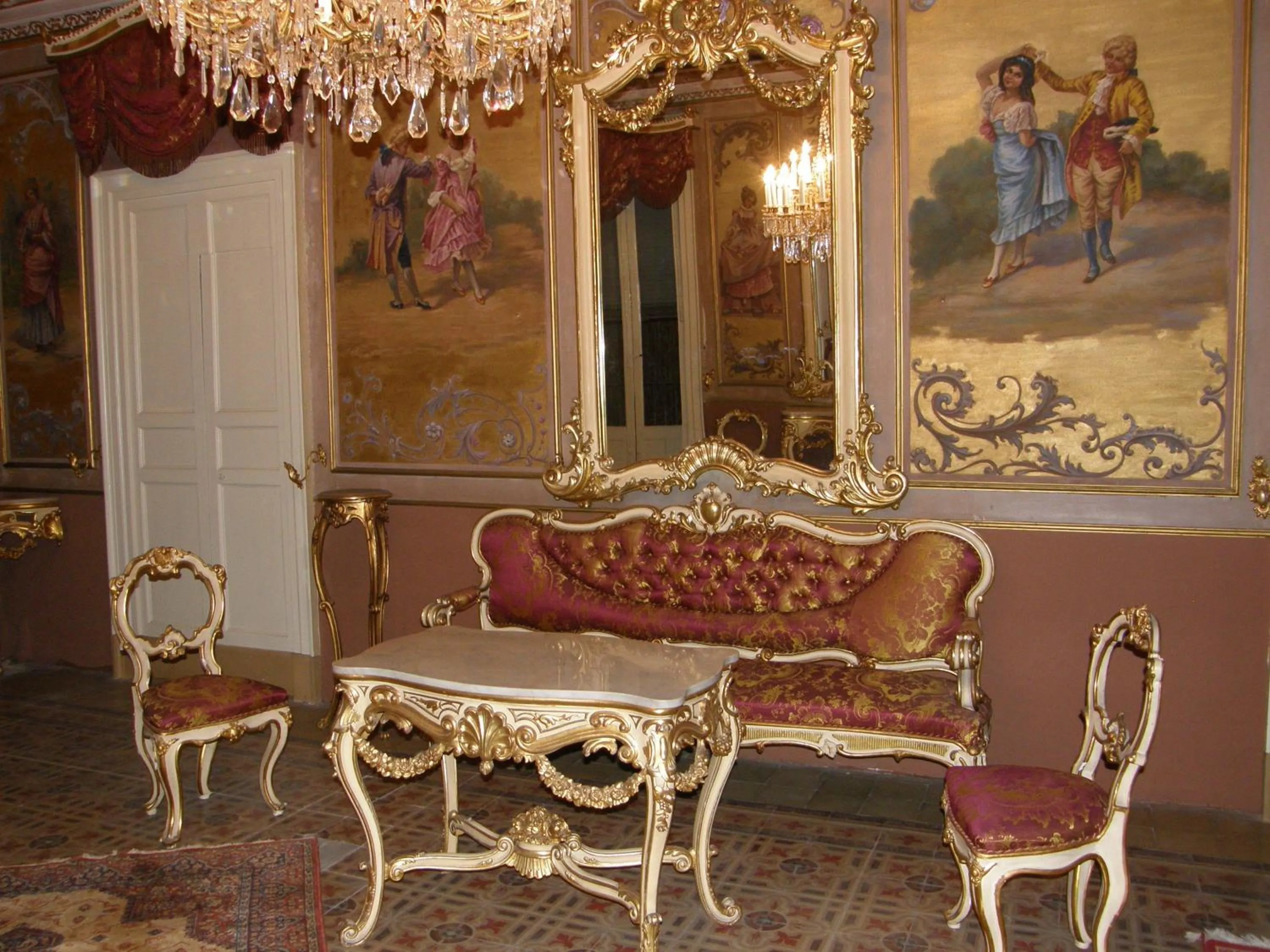 Lobby or reception in Il Gattopardo House