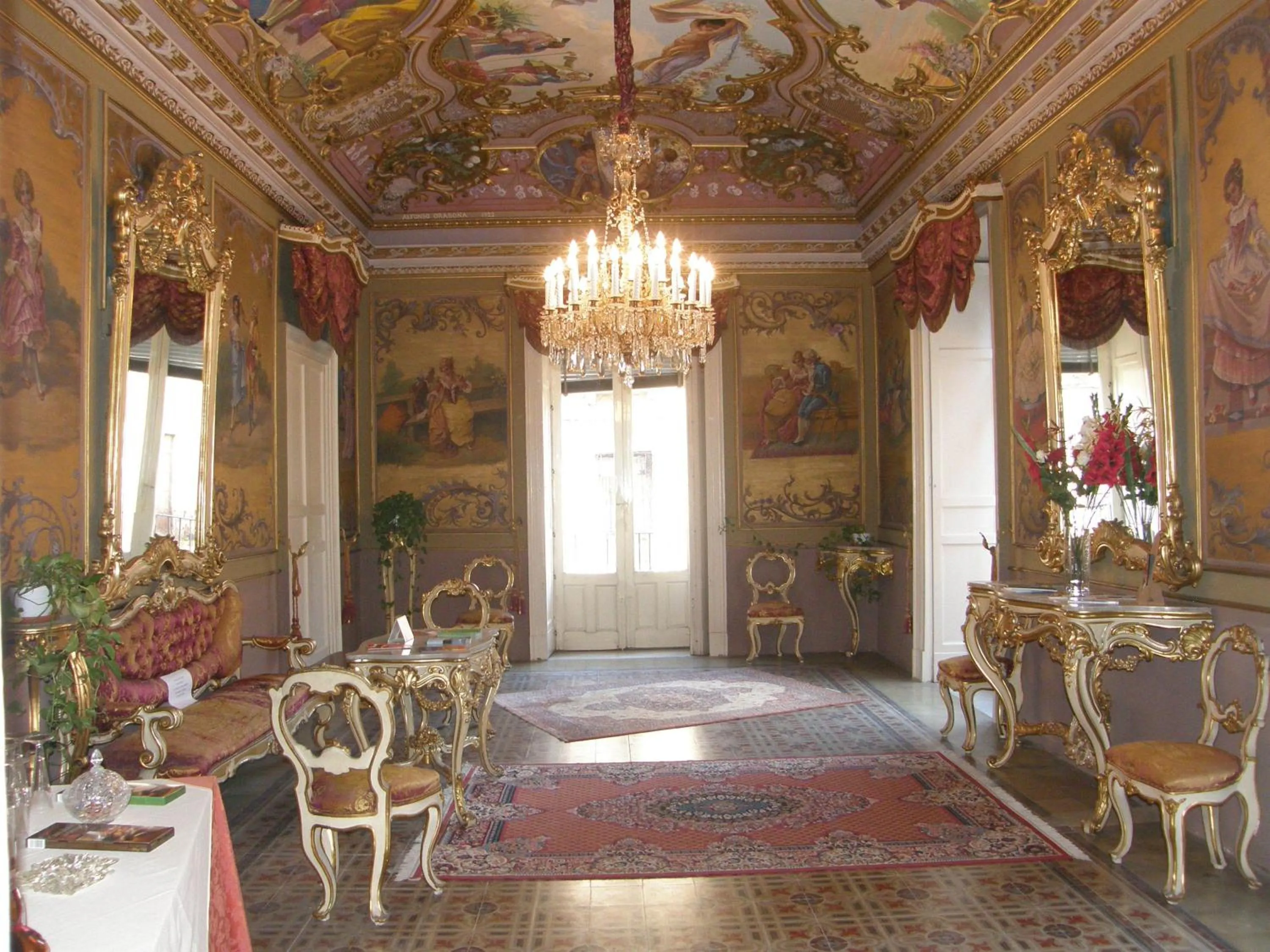 Lobby or reception in Il Gattopardo House