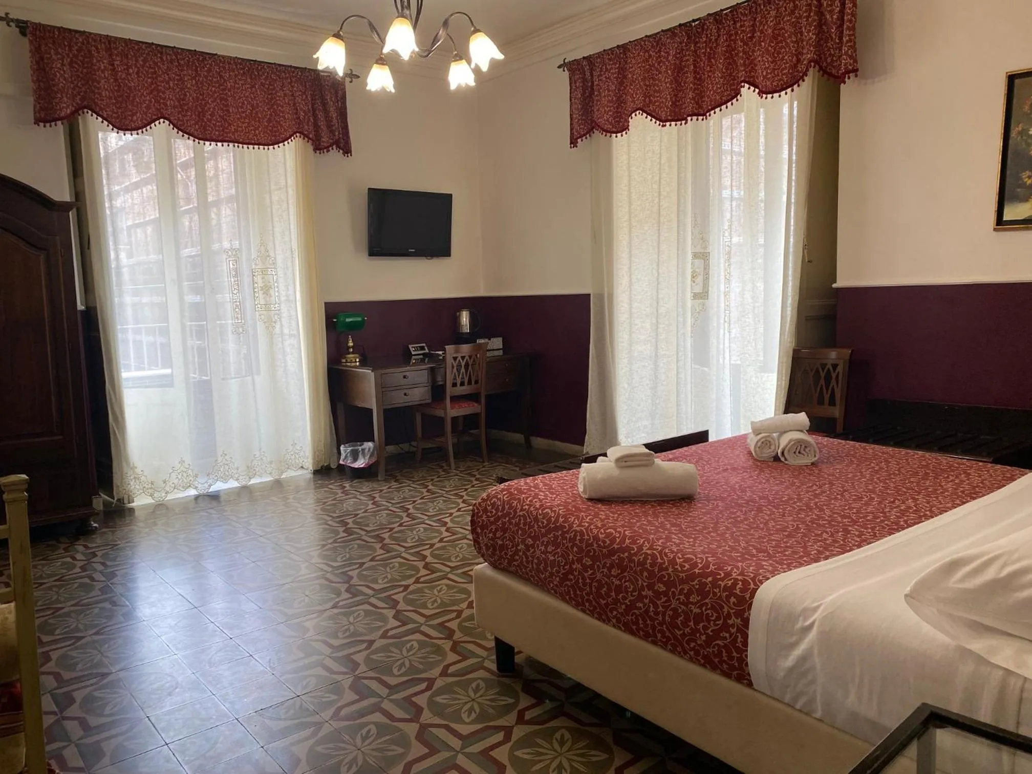 Bed in Il Gattopardo House