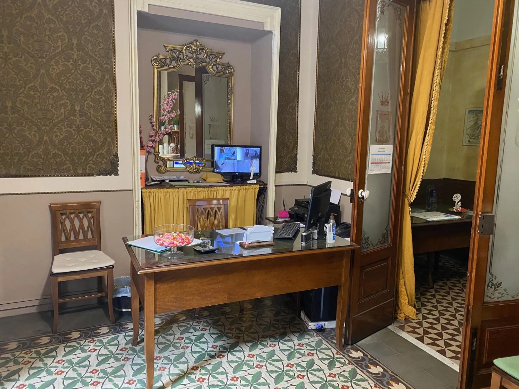 Lobby or reception in Il Gattopardo House