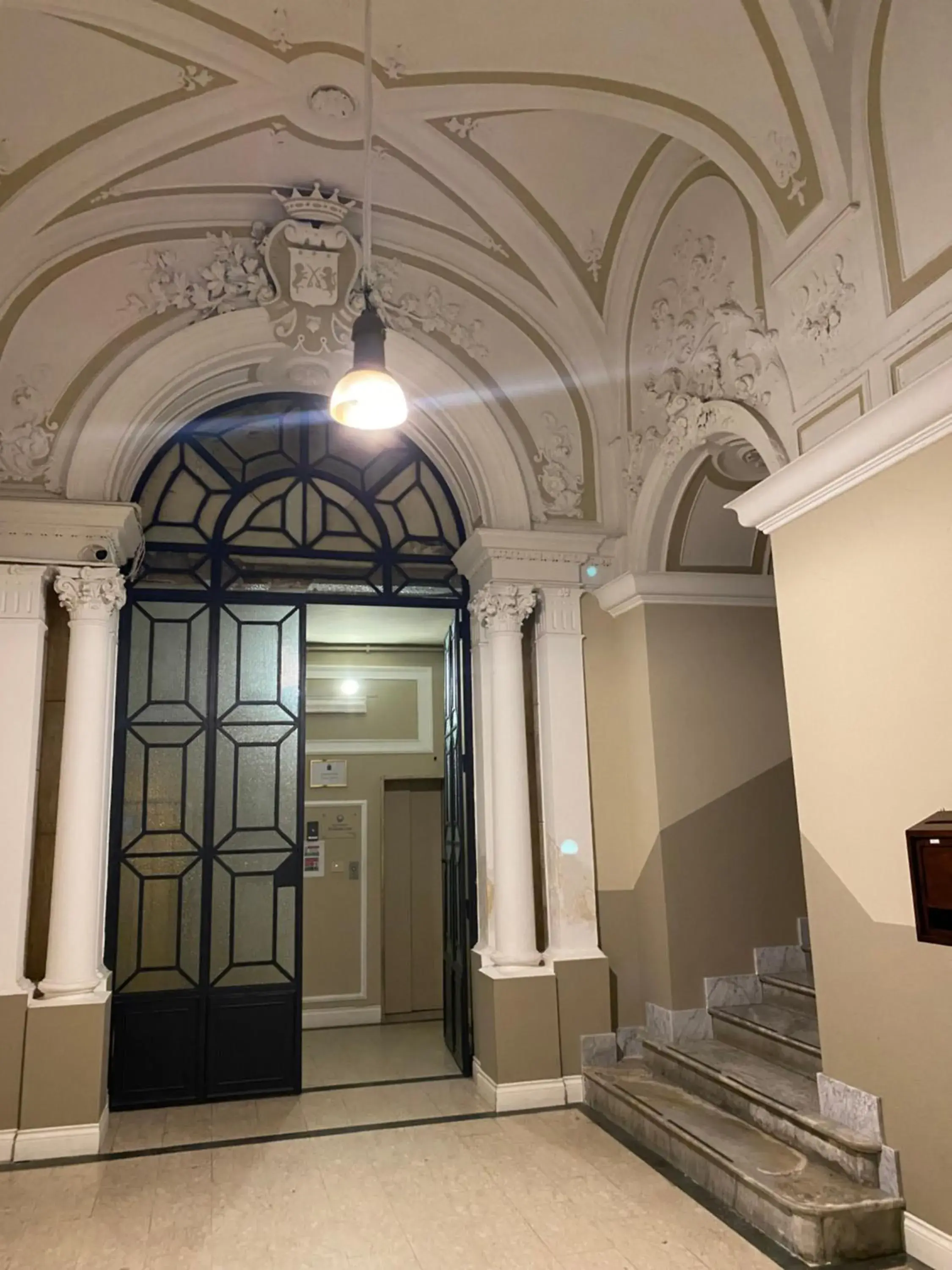 Facade/entrance in Il Gattopardo House Facade/entrance in Il Gattopardo House