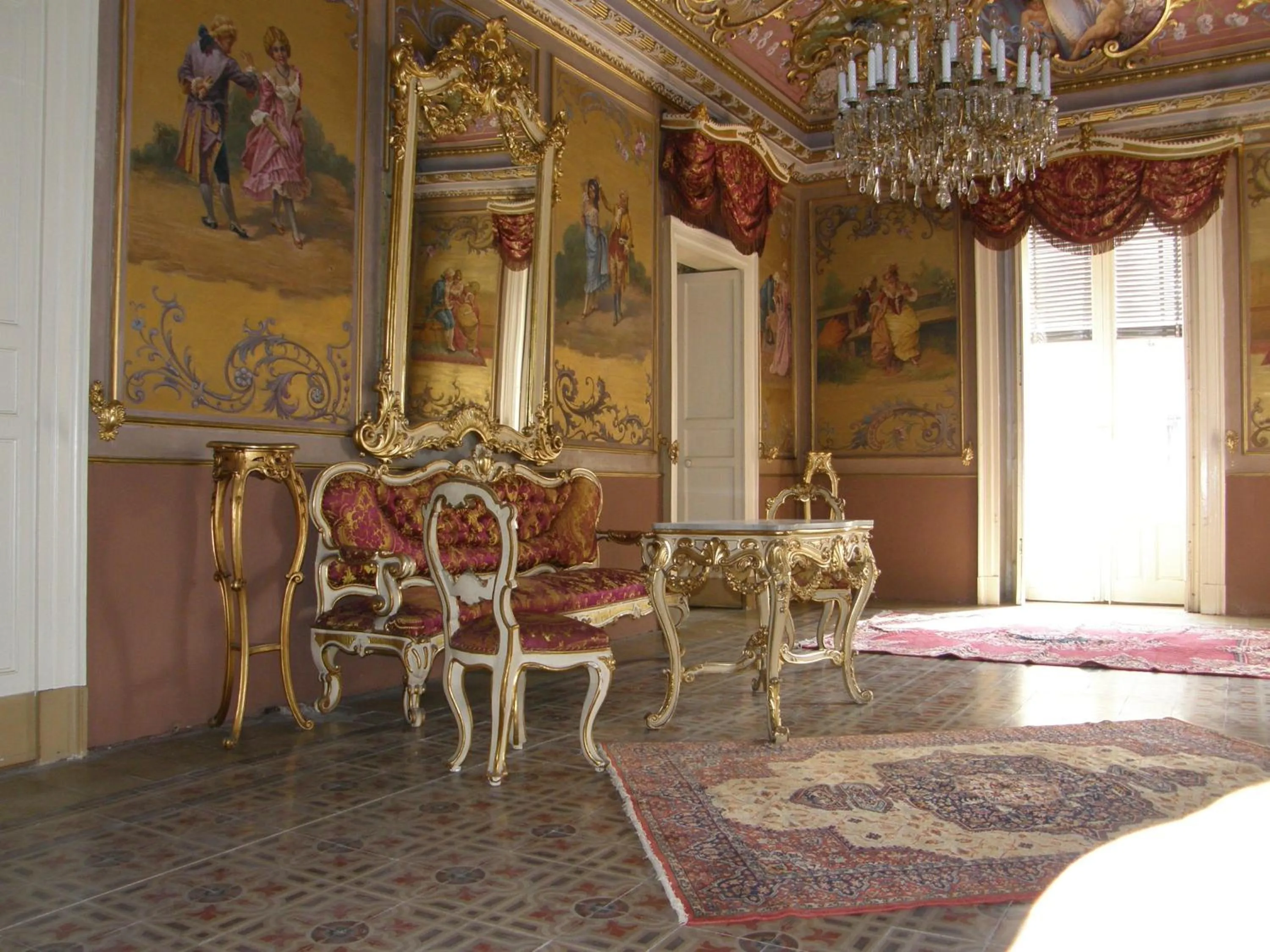 Lobby or reception in Il Gattopardo House