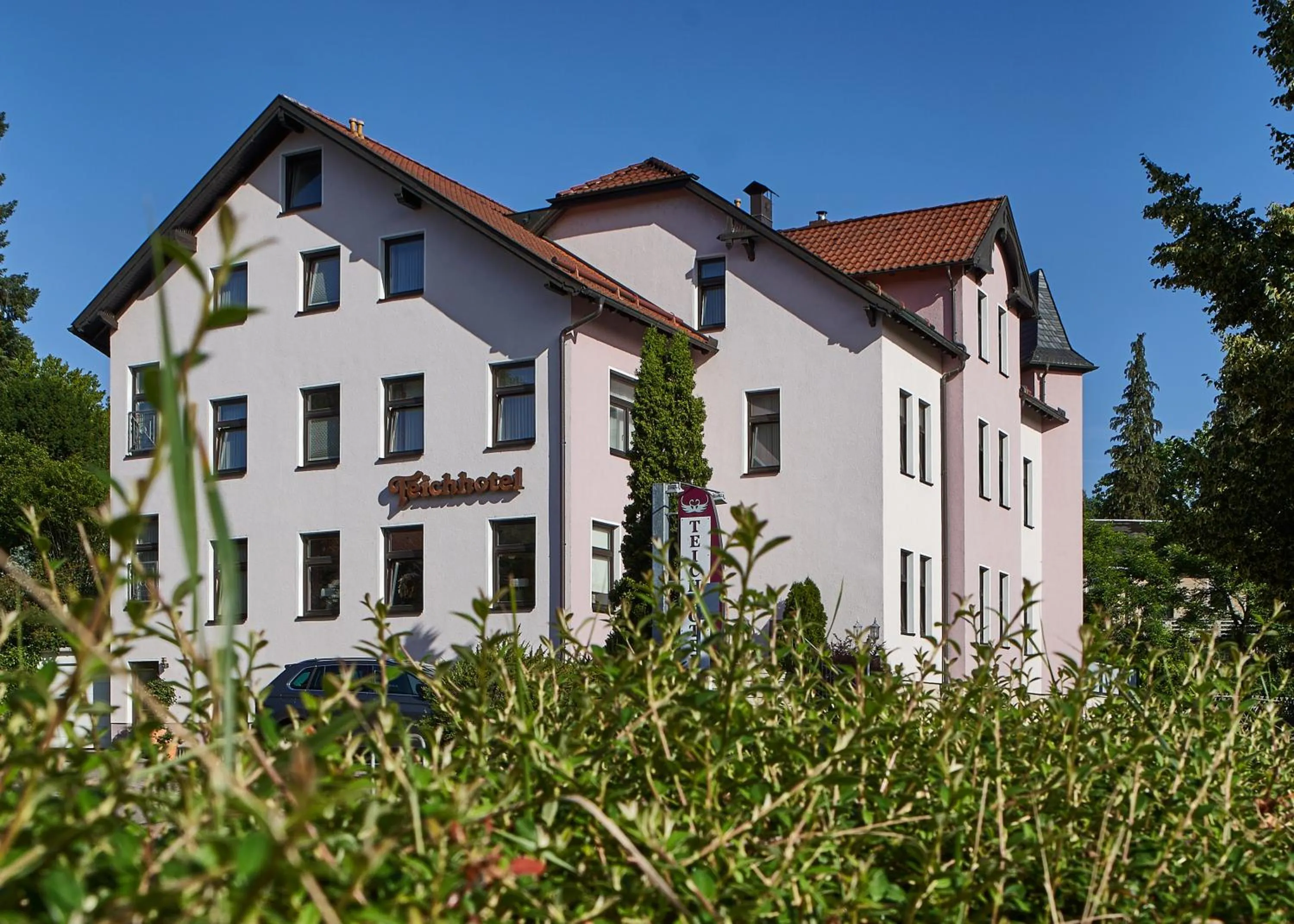 Property building in Teichhotel