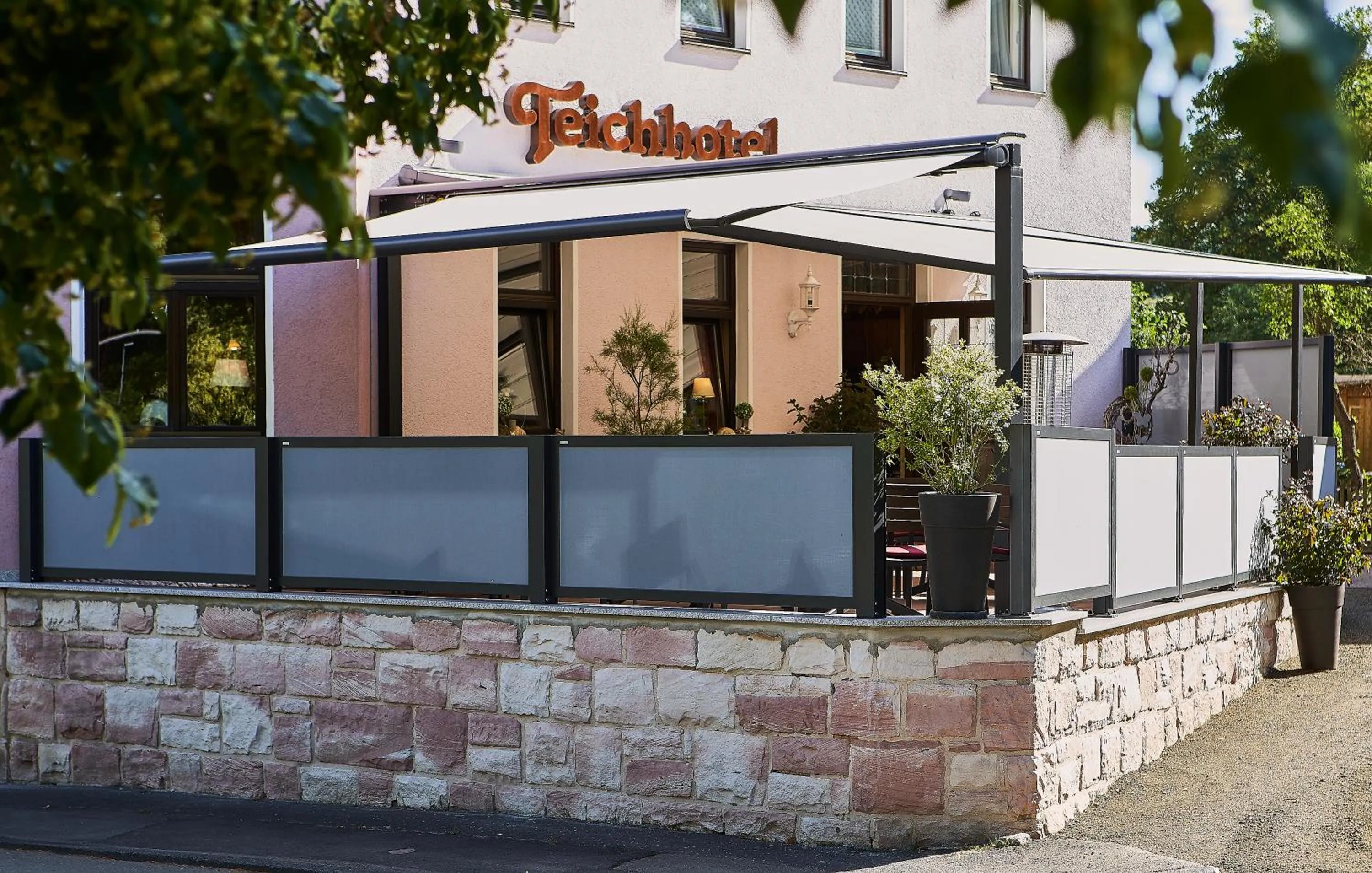 Property building in Teichhotel