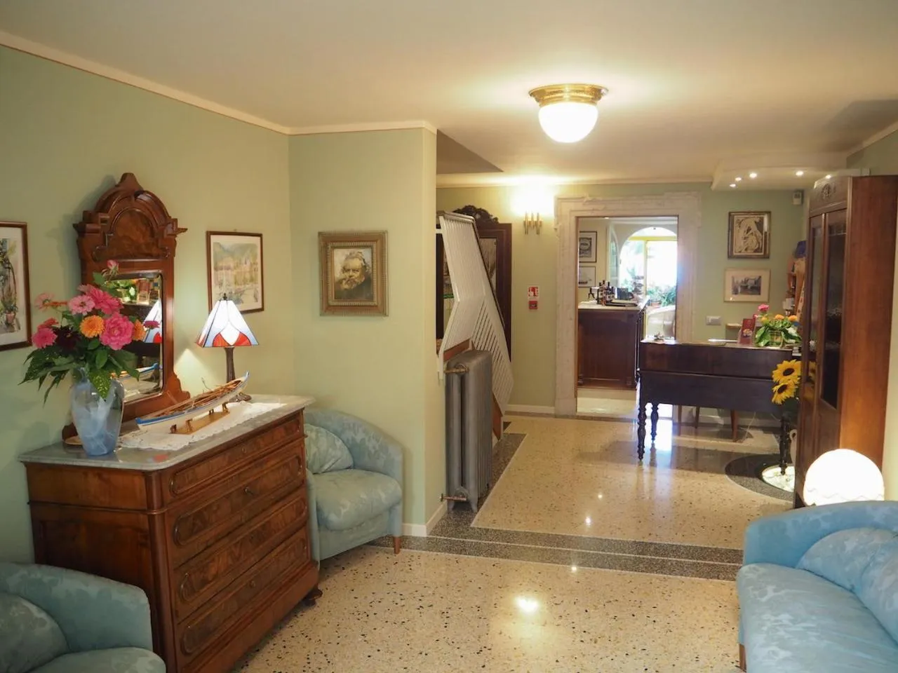 Lobby or reception in Hotel Du Lac