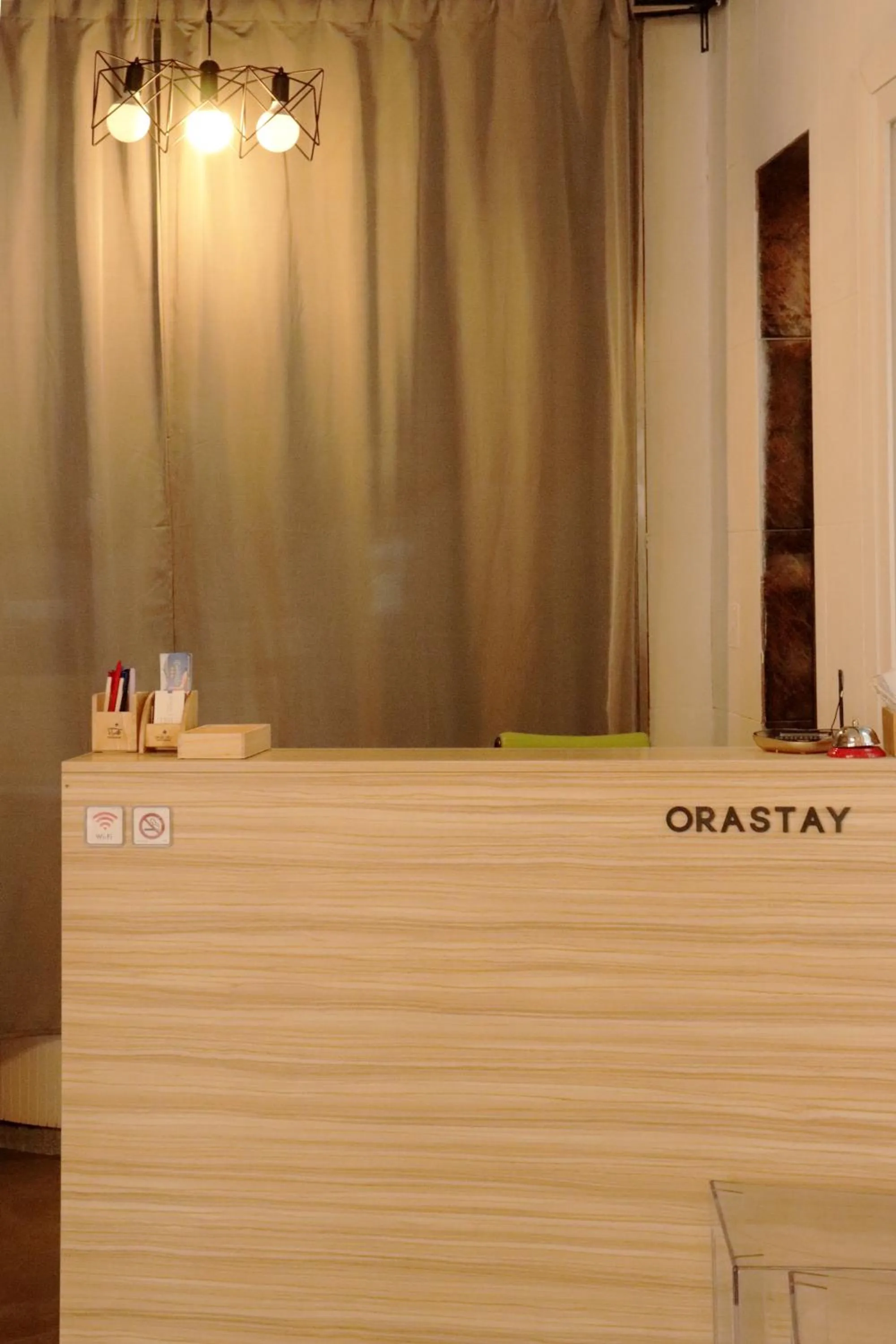 Lobby/Reception in Ora Stay Hotel