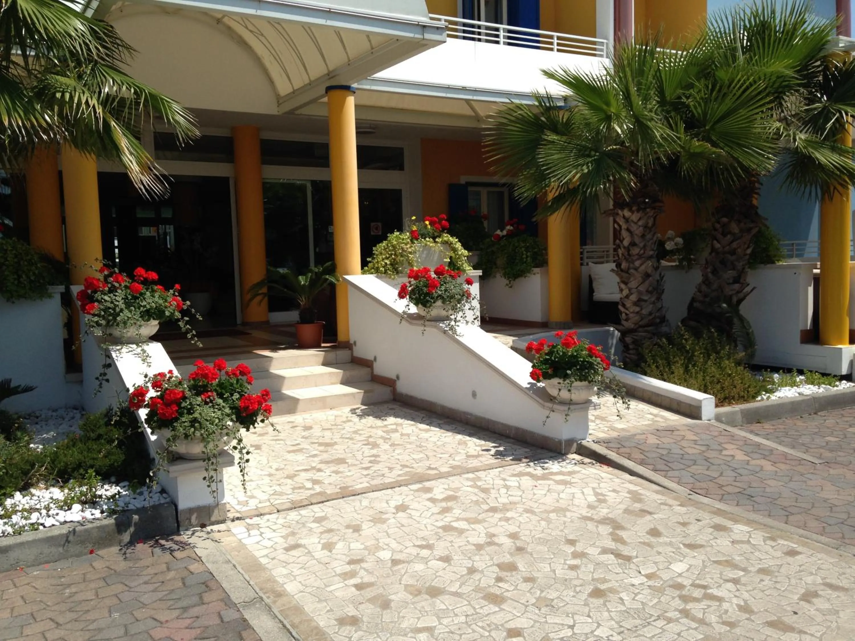 Patio in Villaggio Hemingway - Family Aparthotel