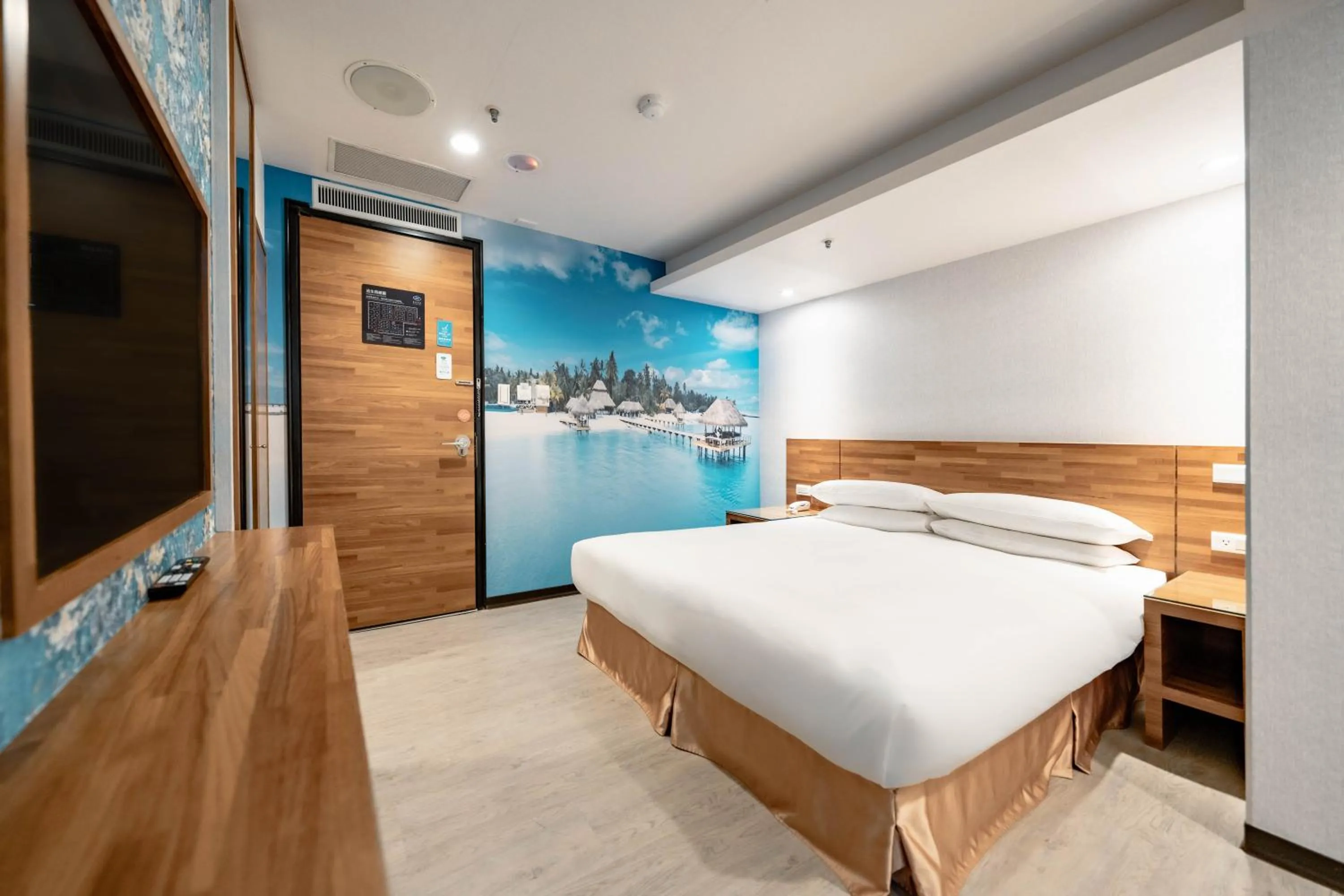 Photo of the whole room, Bed in 雲沐行旅 Hotel Cloud Arena-Daan