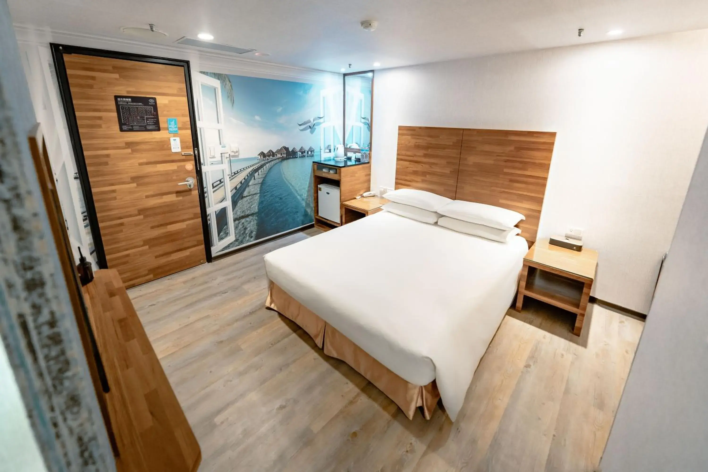 Photo of the whole room, Bed in 雲沐行旅 Hotel Cloud Arena-Daan Photo of the whole room, Bed in 雲沐行旅 Hotel Cloud Arena-Daan