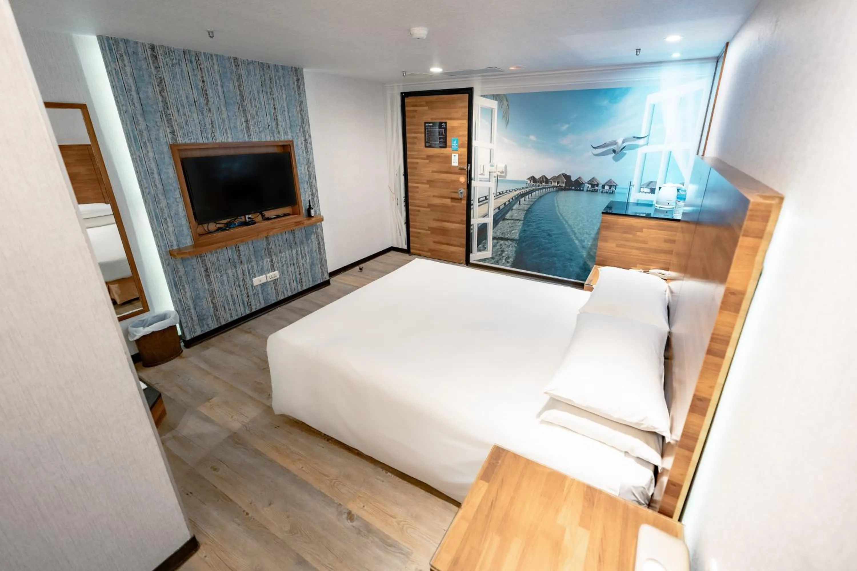 Photo of the whole room, Bed in 雲沐行旅 Hotel Cloud Arena-Daan