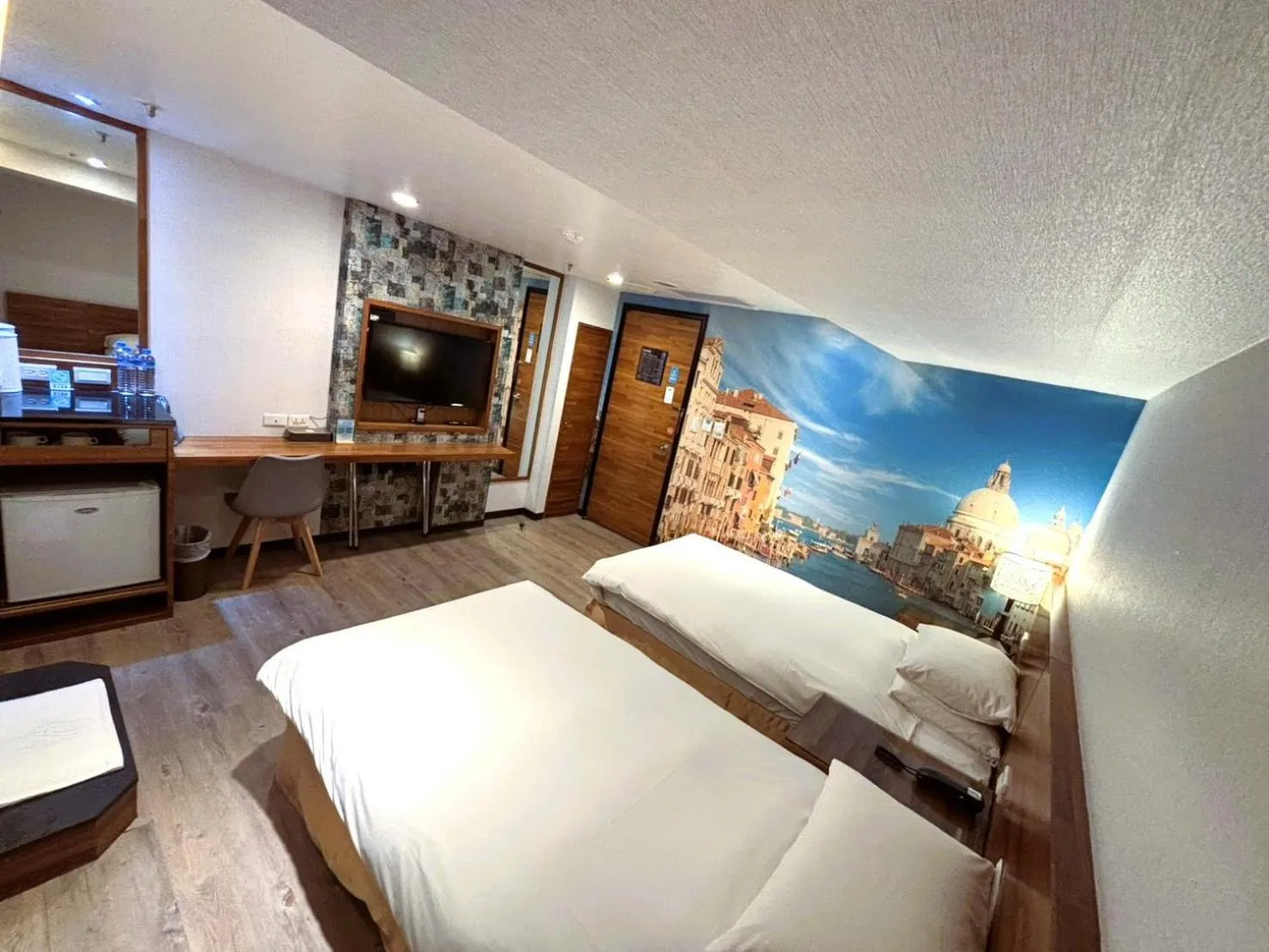 Photo of the whole room, Bed in 雲沐行旅 Hotel Cloud Arena-Daan