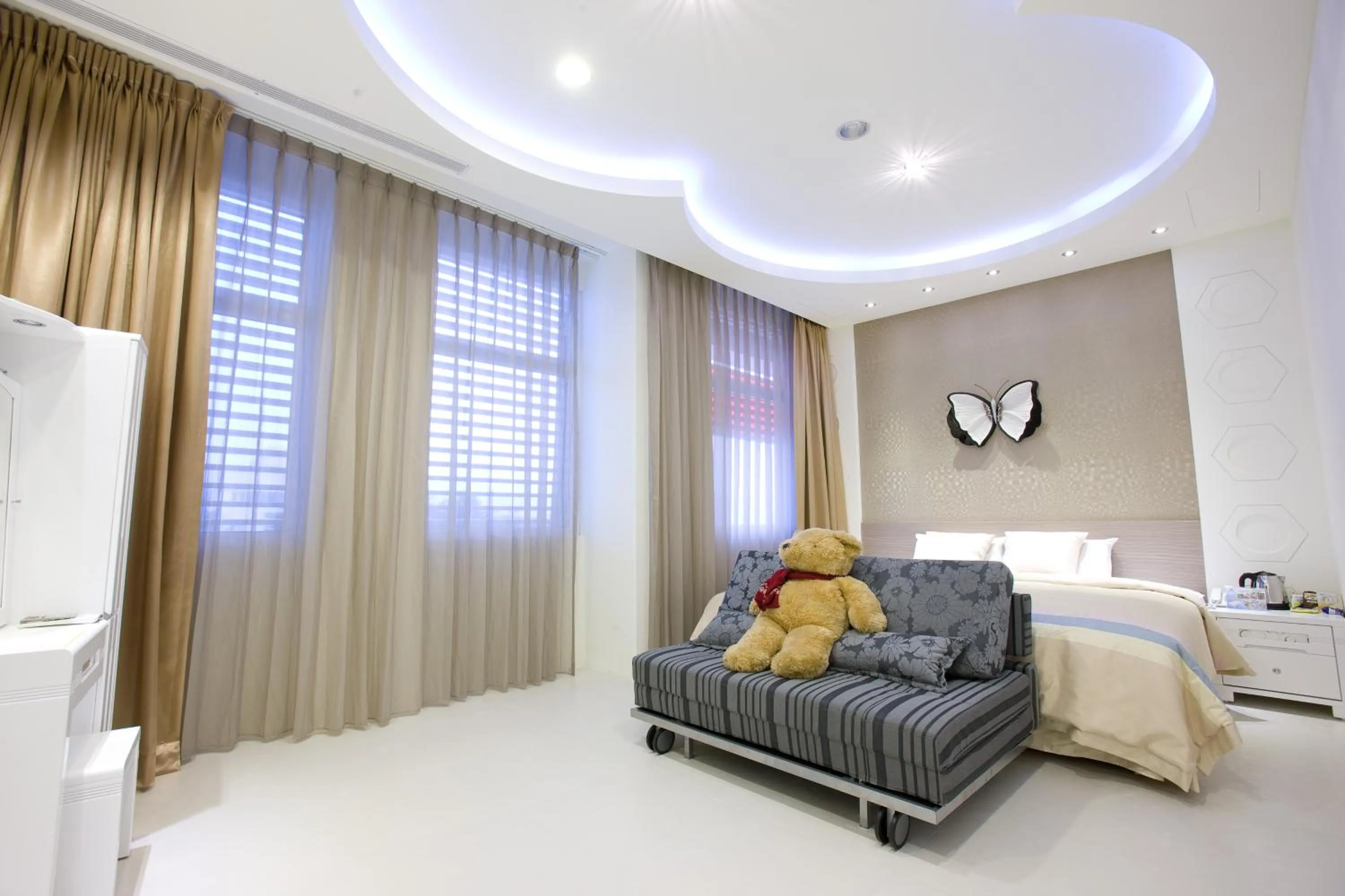 Photo of the whole room, Bed in Zhi Da Craft Service Guest House