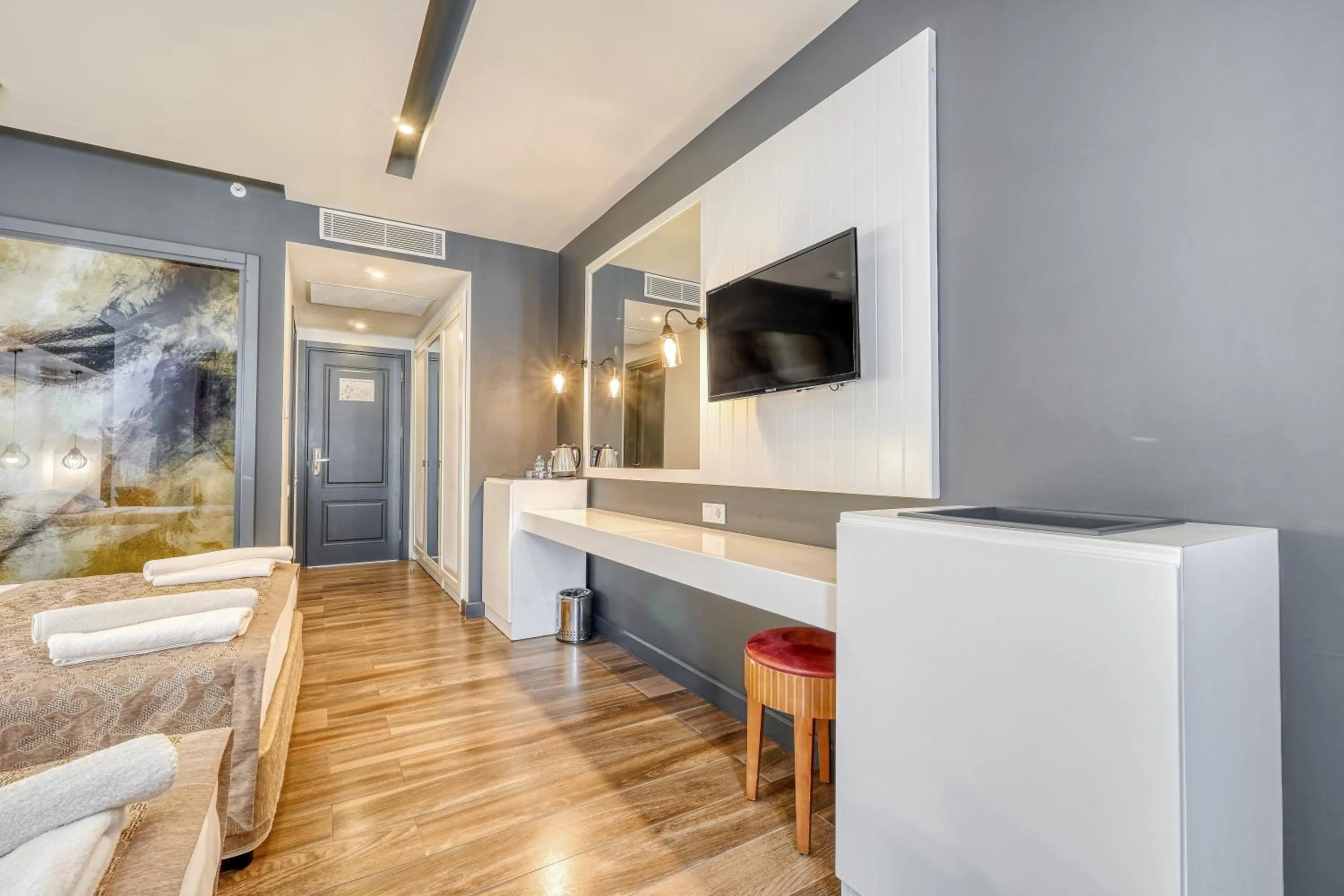 Bed in Sey Beach Hotel & Spa