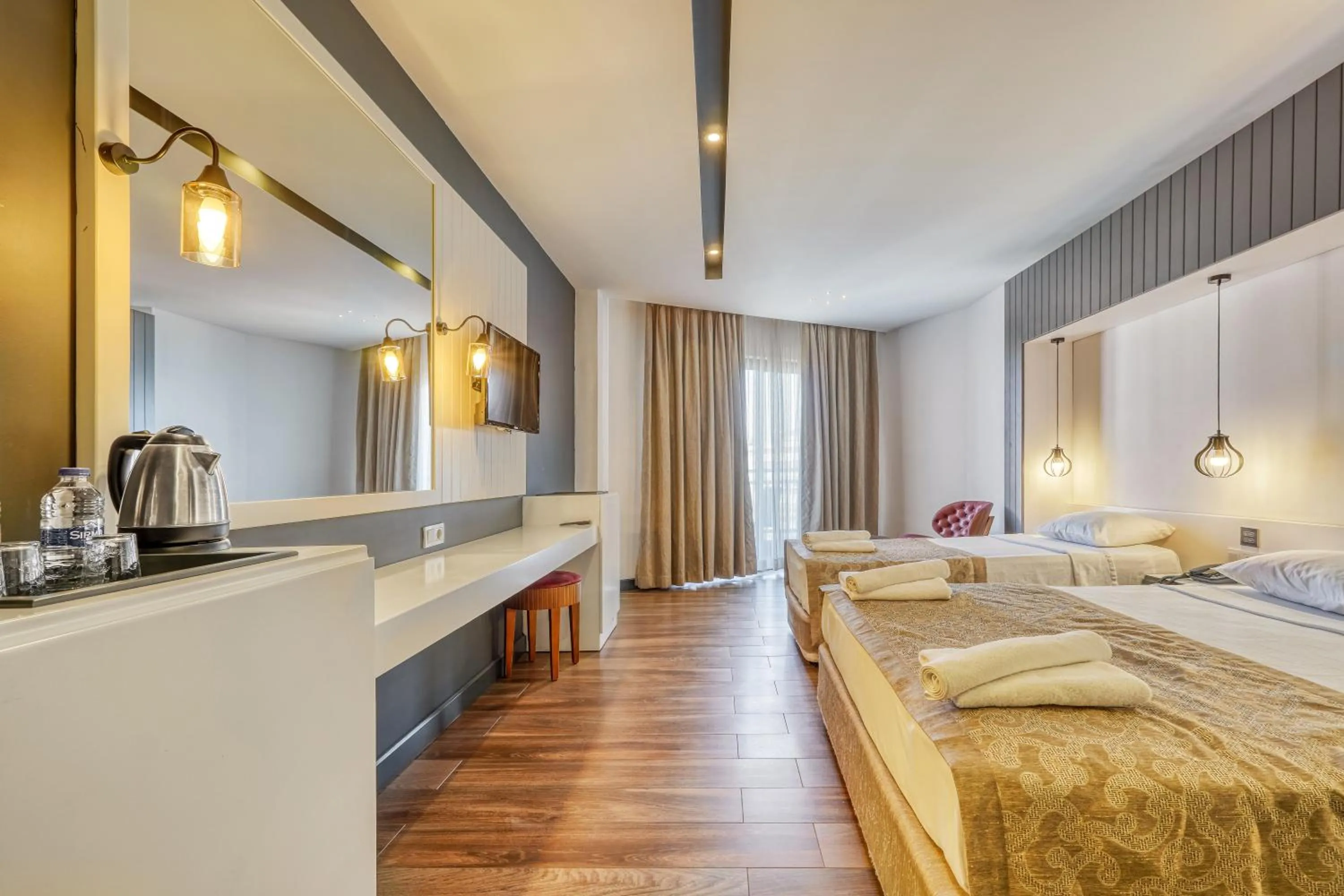 Photo of the whole room, Bed in Sey Beach Hotel & Spa