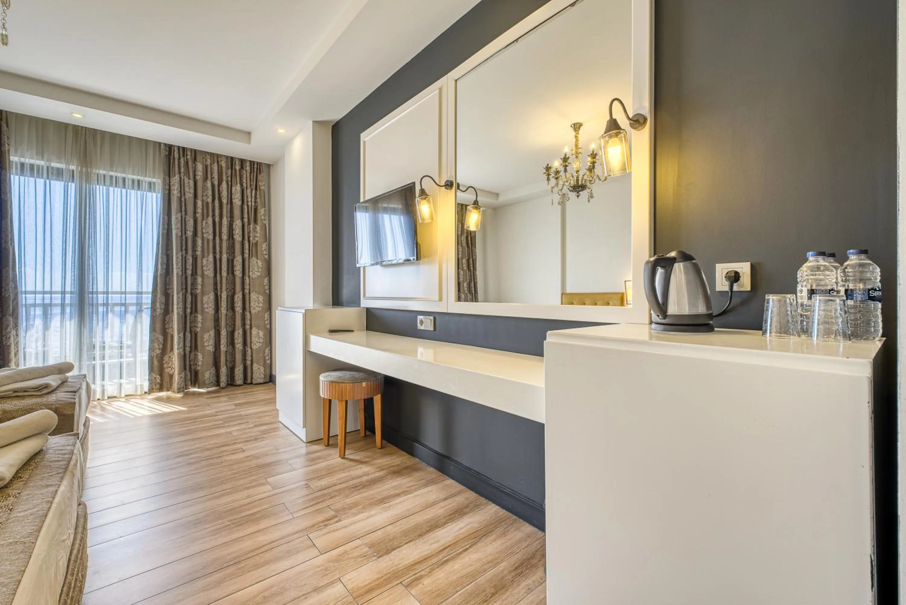 Coffee/tea facilities in Sey Beach Hotel & Spa