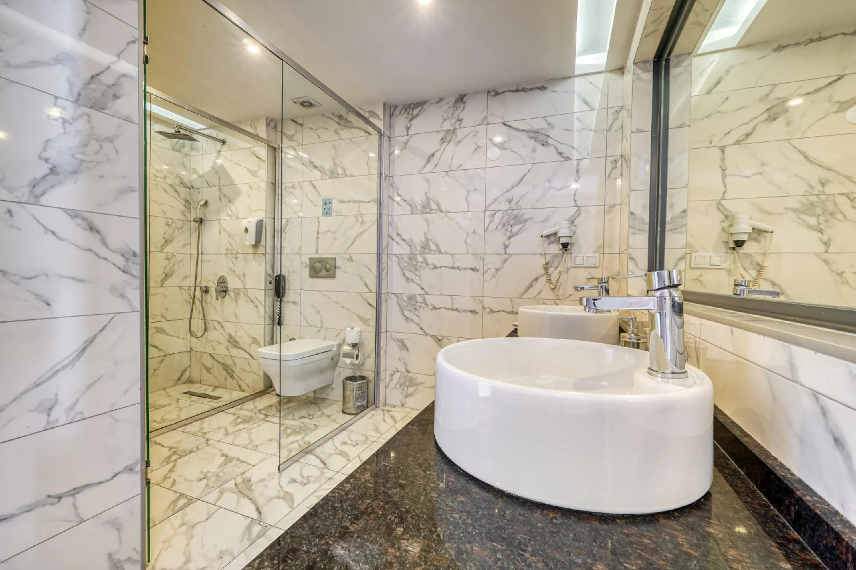 Toilet in Sey Beach Hotel & Spa