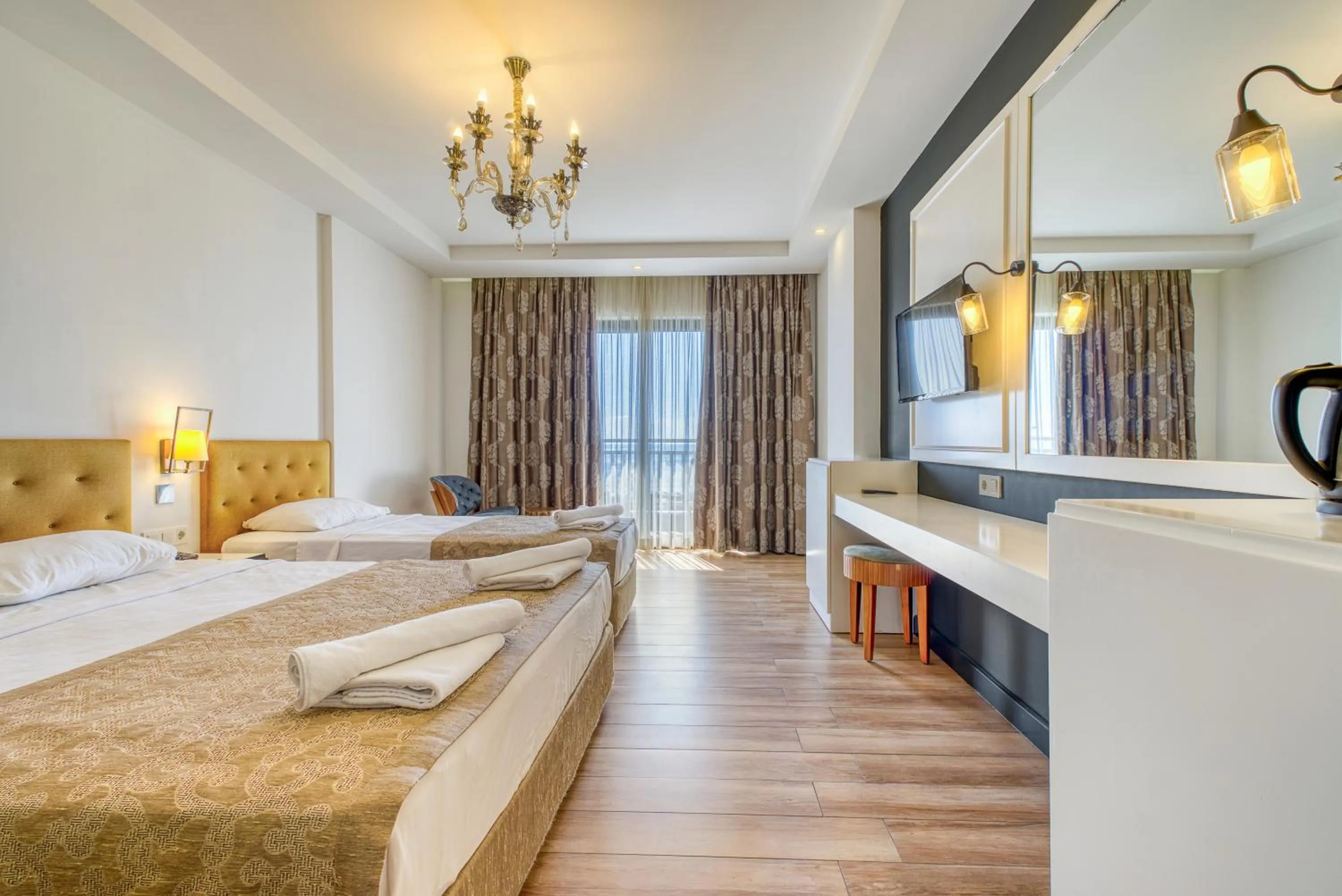 Photo of the whole room, Bed in Sey Beach Hotel & Spa