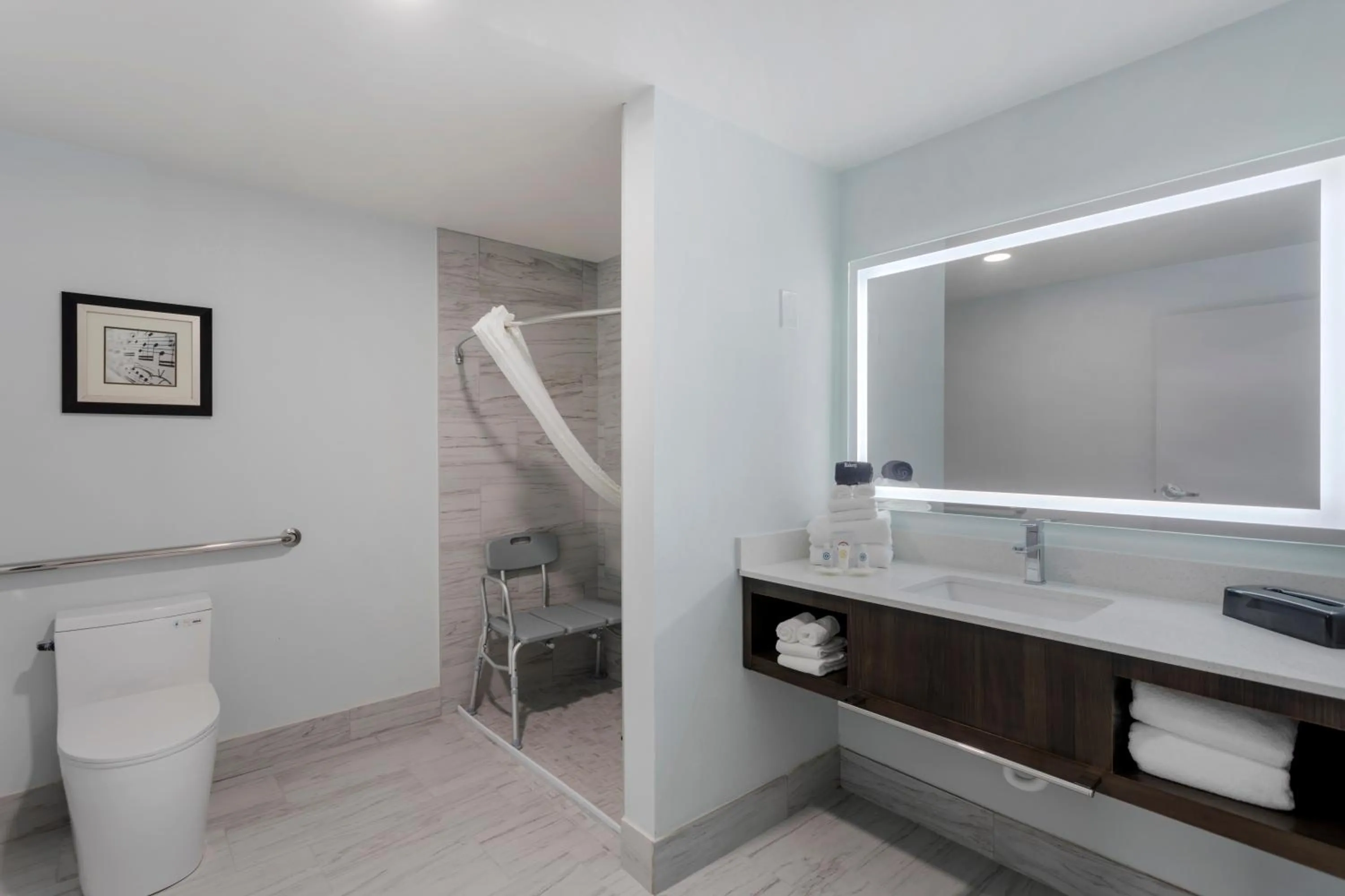 Shower in Comfort Suites Mt Juliet-Nashville Area