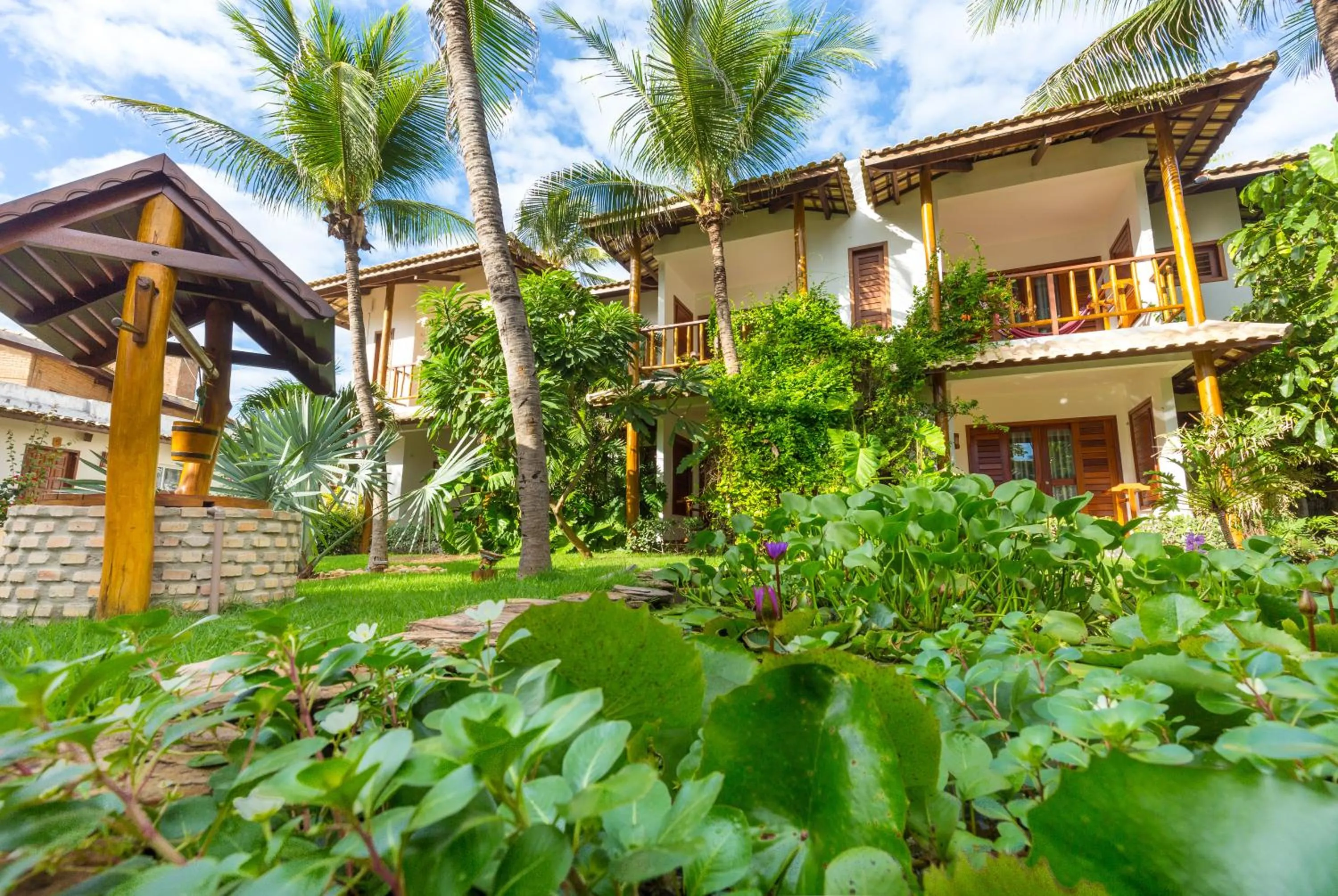 Garden in Vila Coqueiros Boutique Hotel