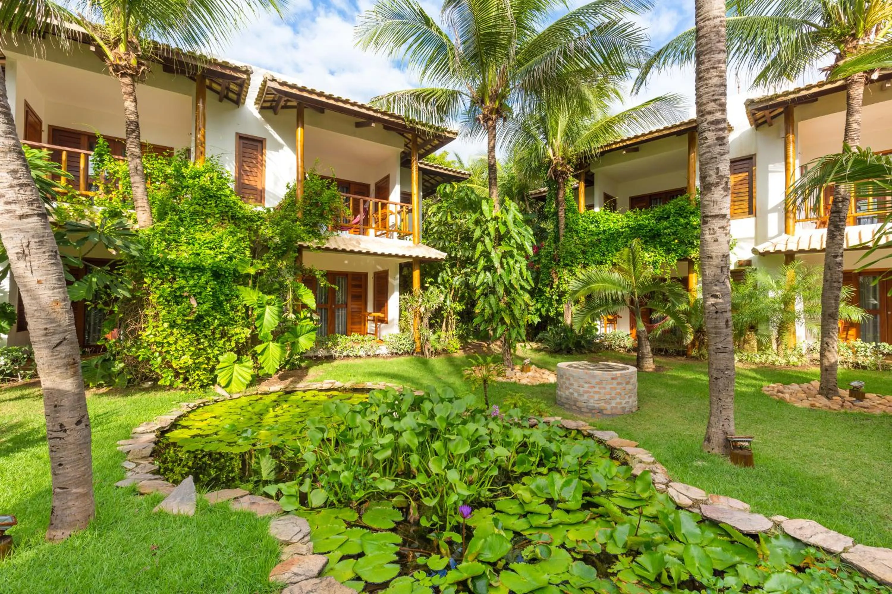 Garden in Vila Coqueiros Boutique Hotel