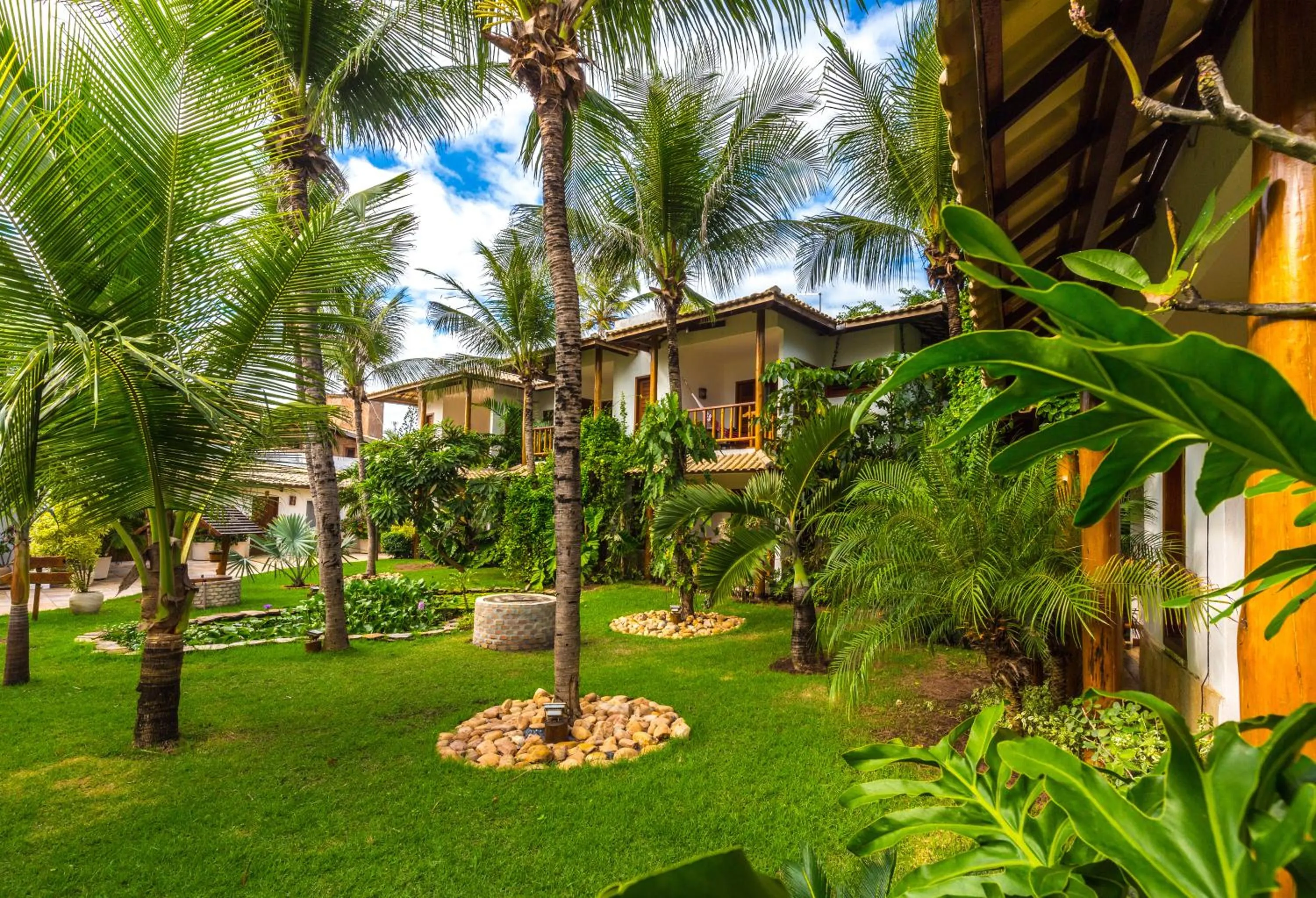 Garden in Vila Coqueiros Boutique Hotel