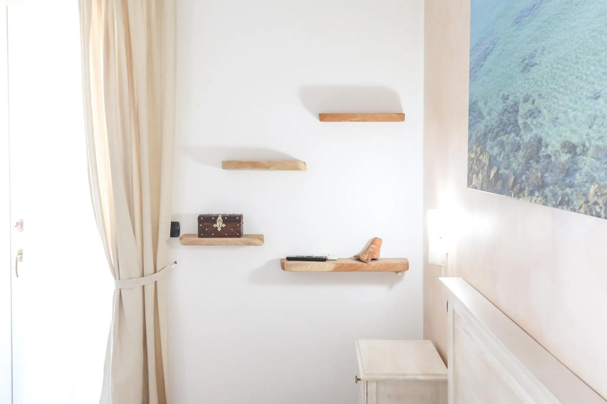 Bed, TV/Entertainment Center in Blue And Blue City