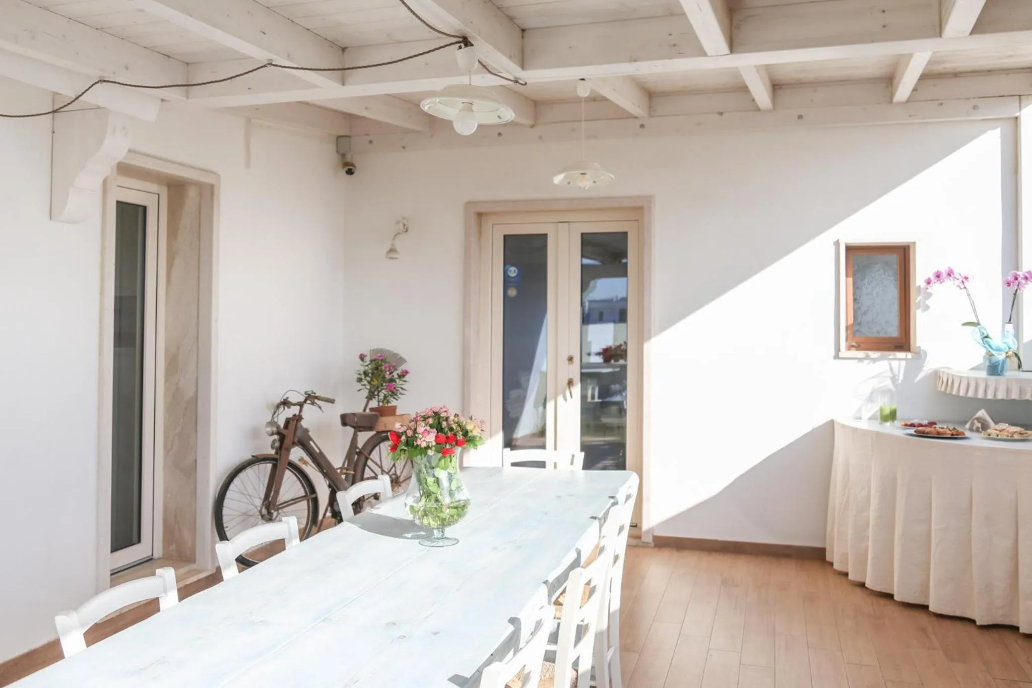 Balcony/Terrace in Blue And Blue City