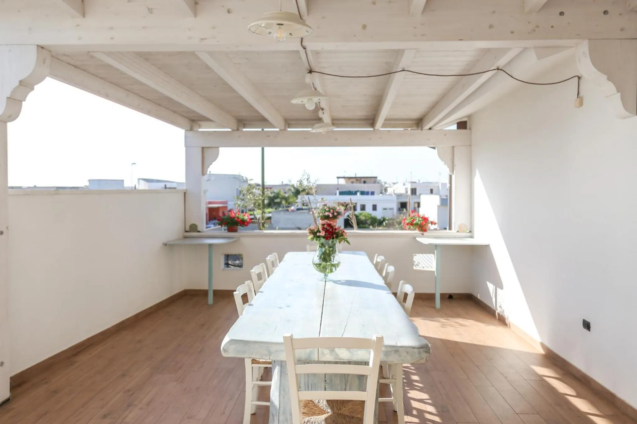 Balcony/Terrace in Blue And Blue City