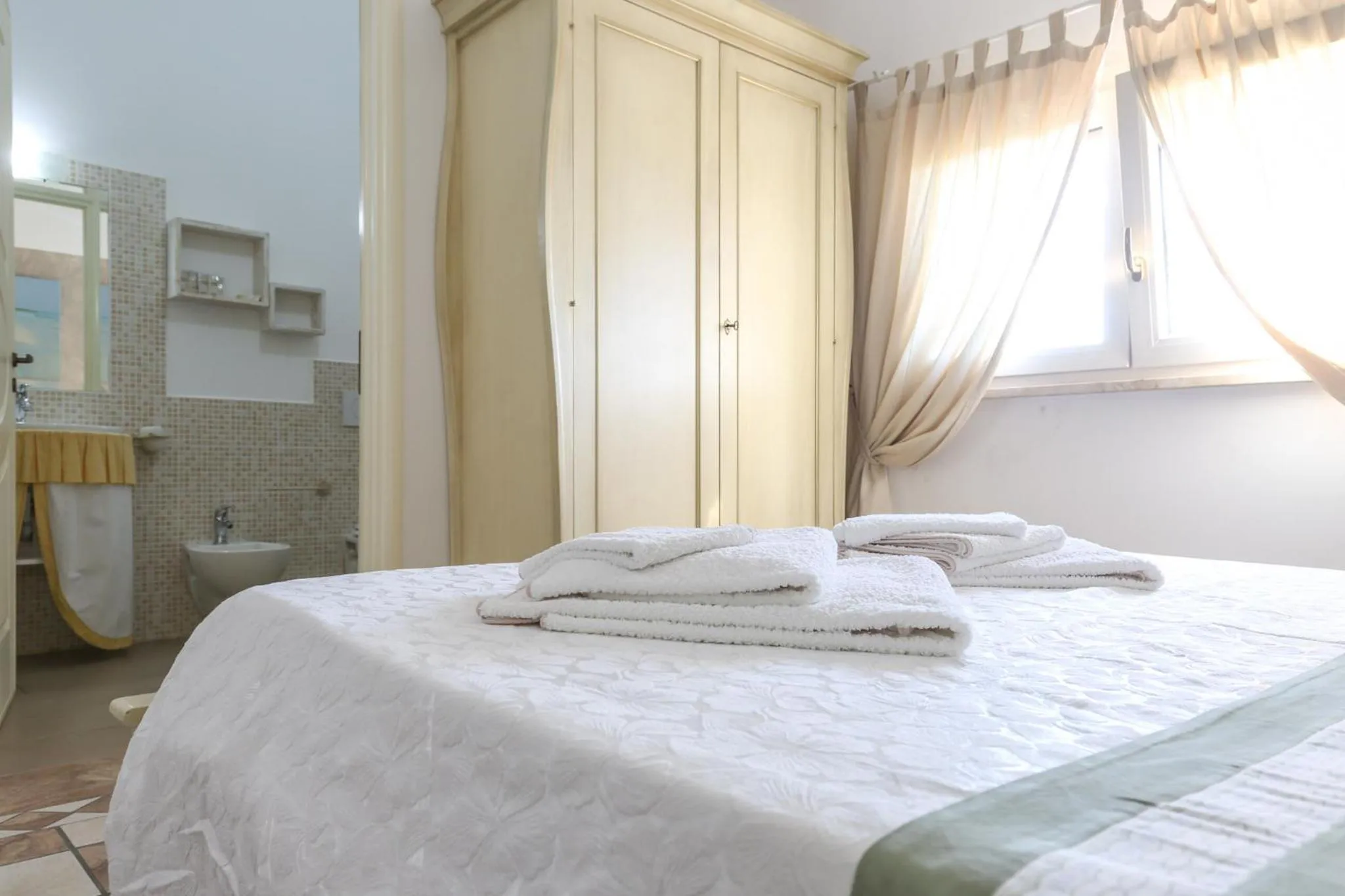 Bed in Blue And Blue City