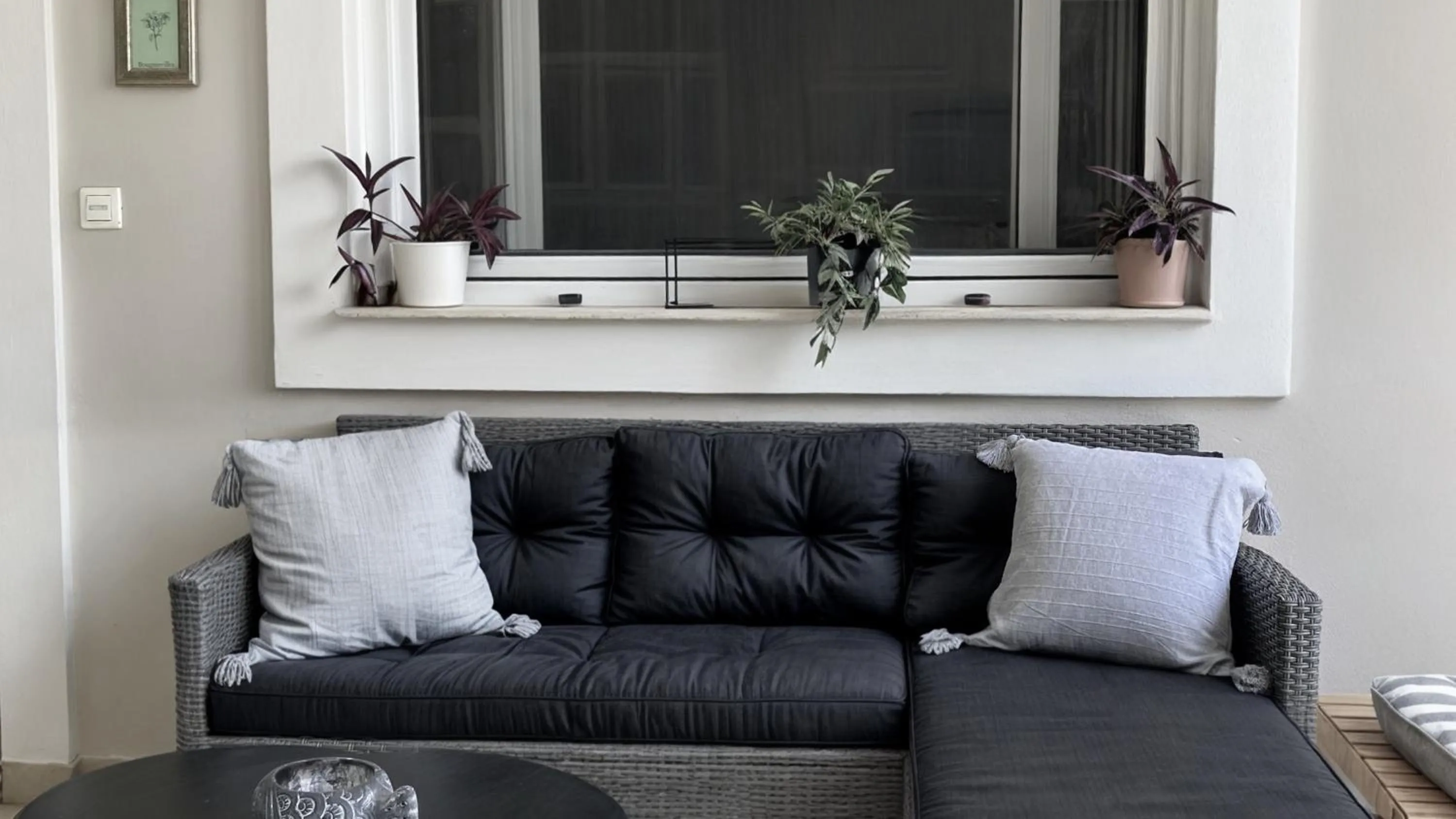 Seating area in Kaloudis Studios & Apartments