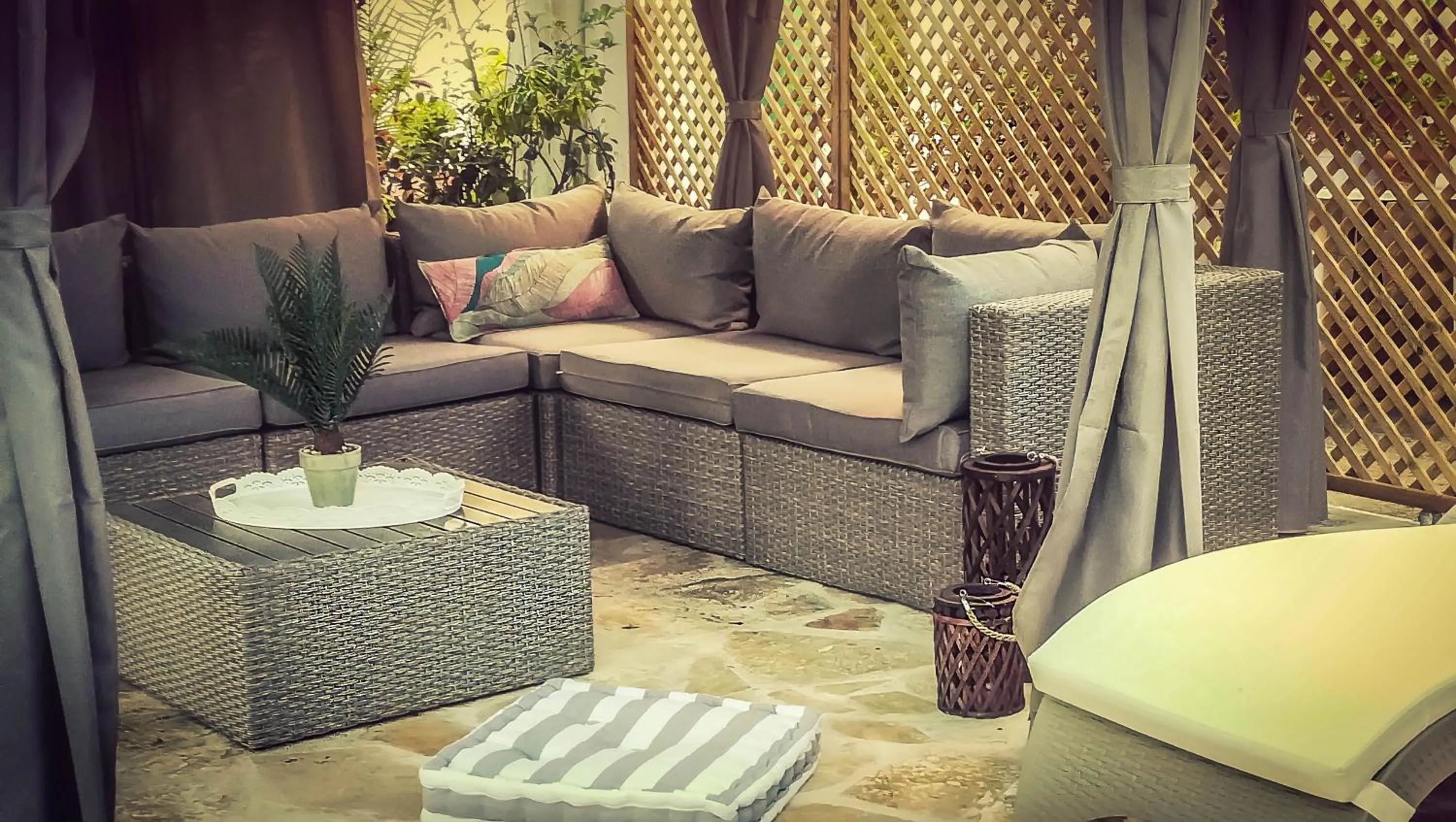 Patio in Kaloudis Studios & Apartments