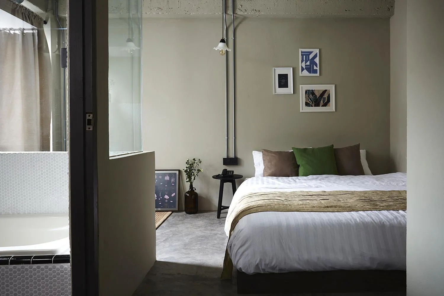 Bed in Ob-Oon Boutique Bed & Breakfast