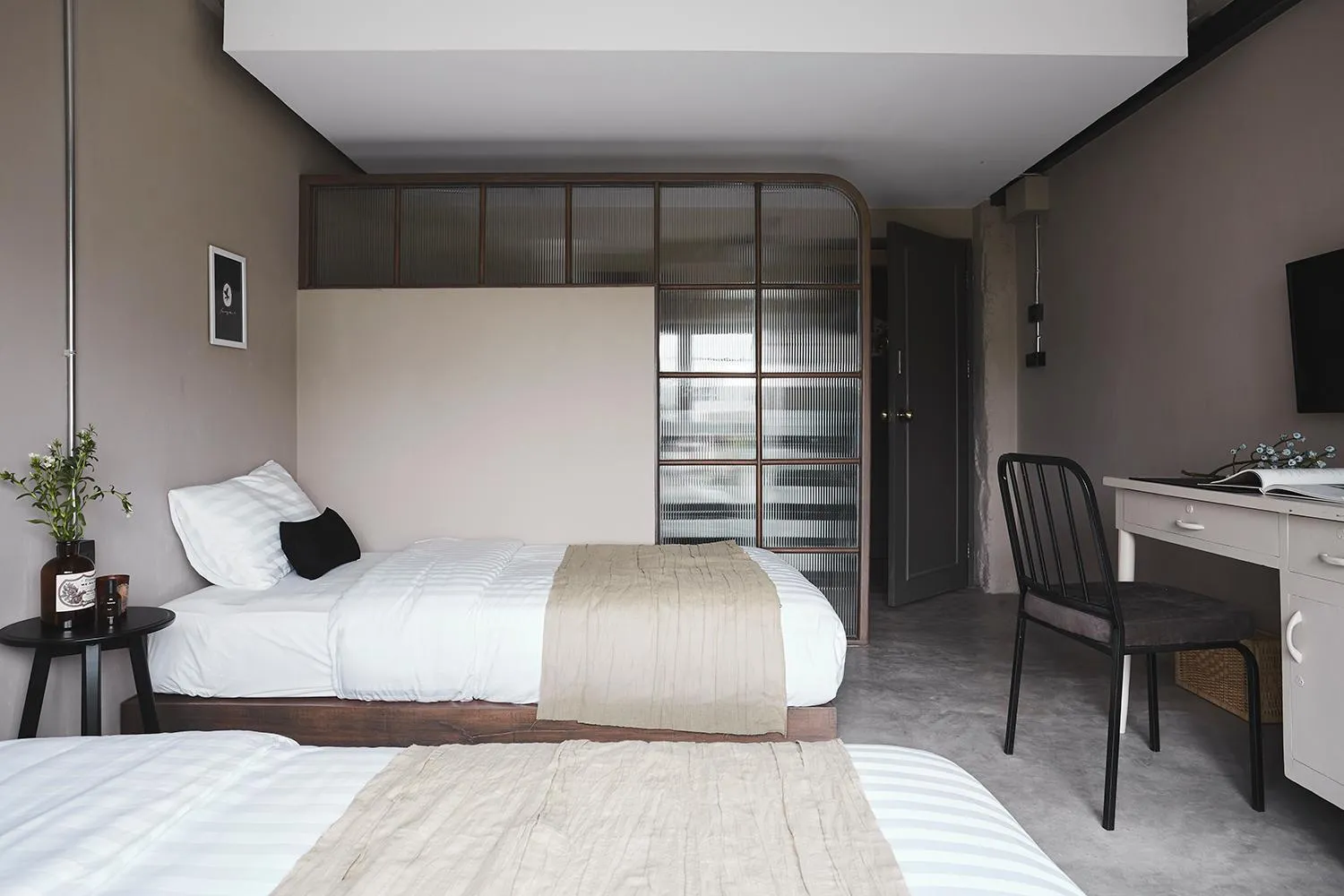 Bed in Ob-Oon Boutique Bed & Breakfast